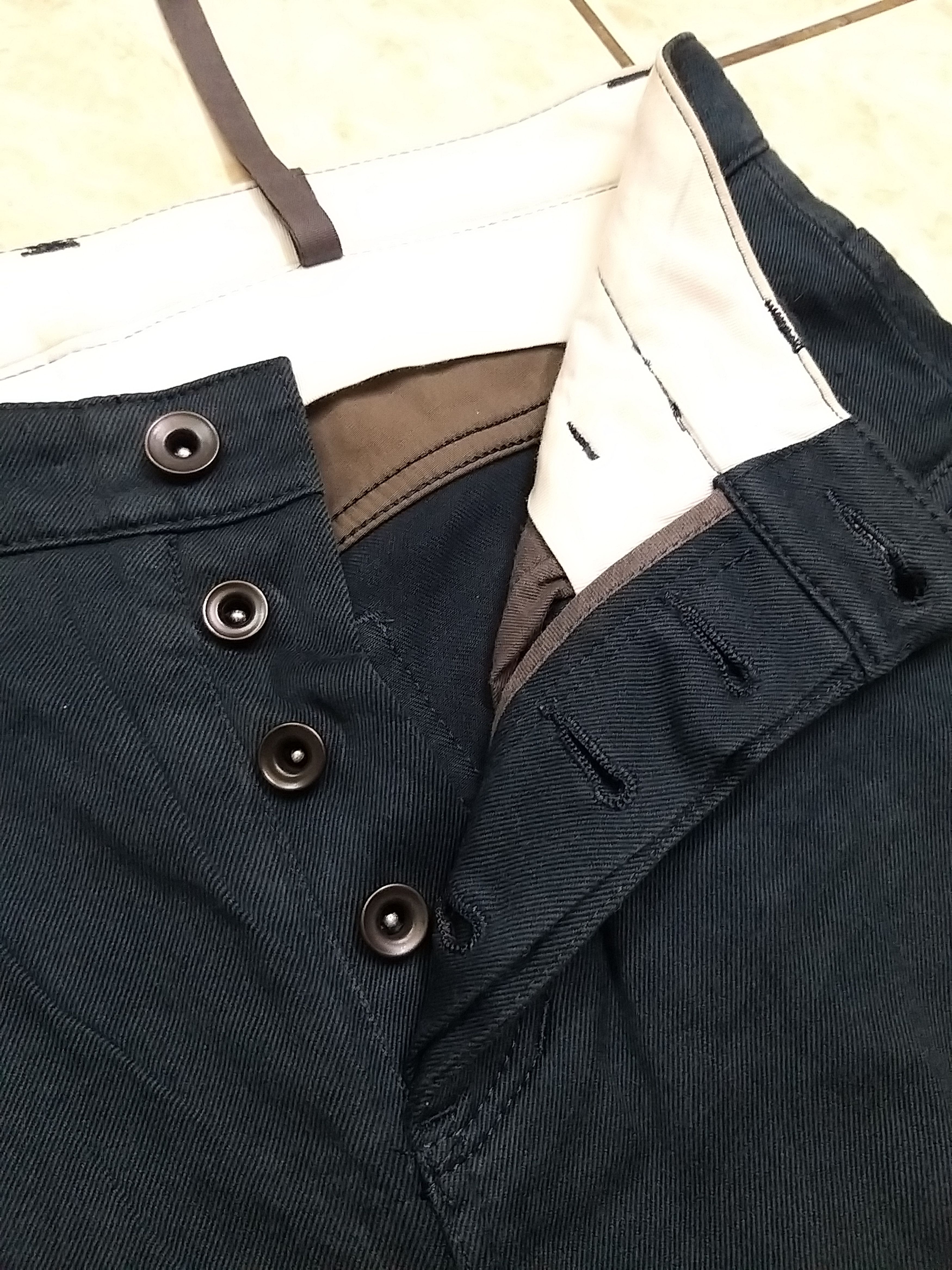 Kazuyuki Kumagai Attachment JAPANESE DENIM KAZUYUKI KUMAGAI "ATTACHMENT"BLACK DENIM Size US 29 - 6 Thumbnail