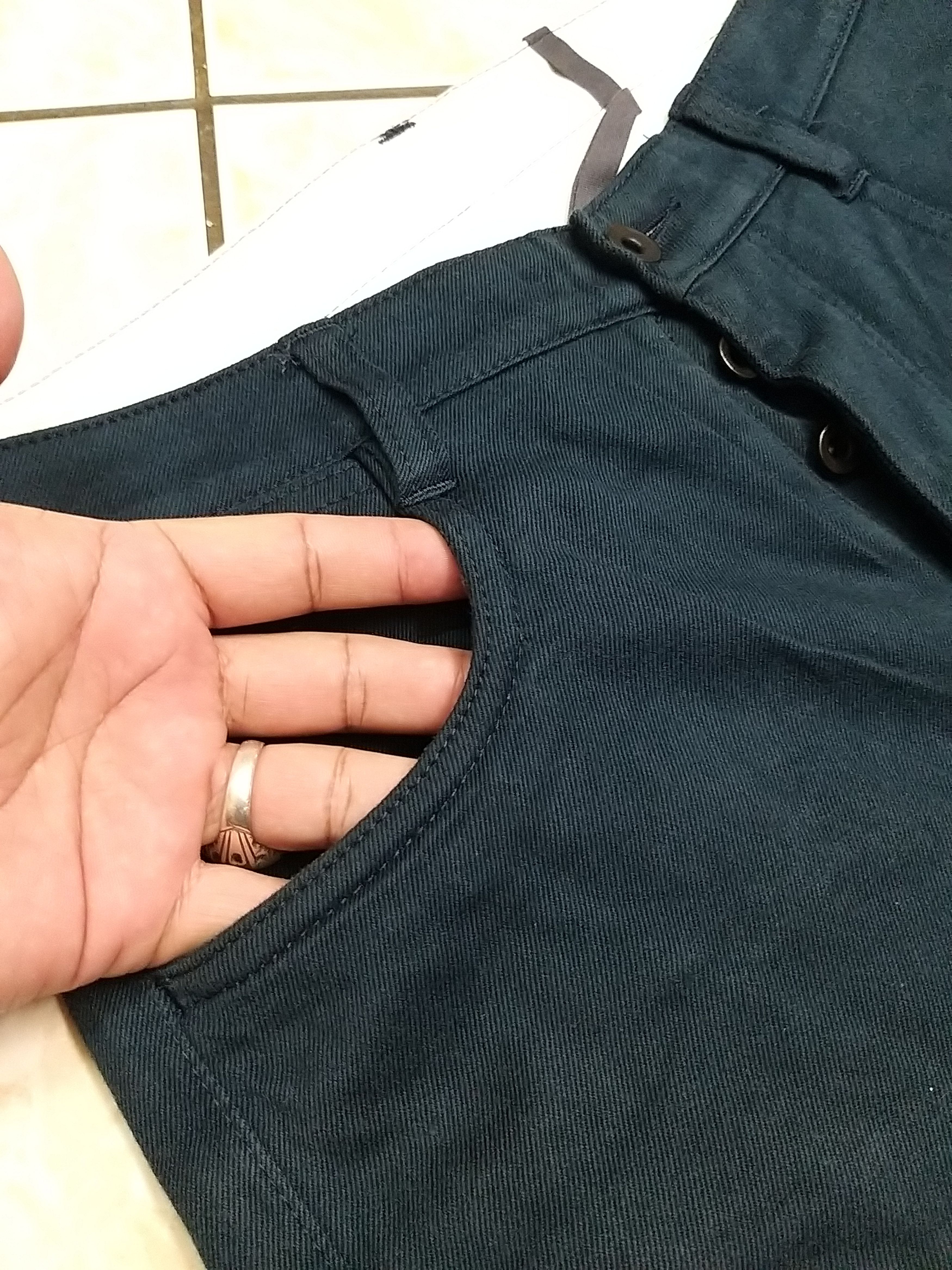 Kazuyuki Kumagai Attachment JAPANESE DENIM KAZUYUKI KUMAGAI "ATTACHMENT"BLACK DENIM Size US 29 - 7 Thumbnail