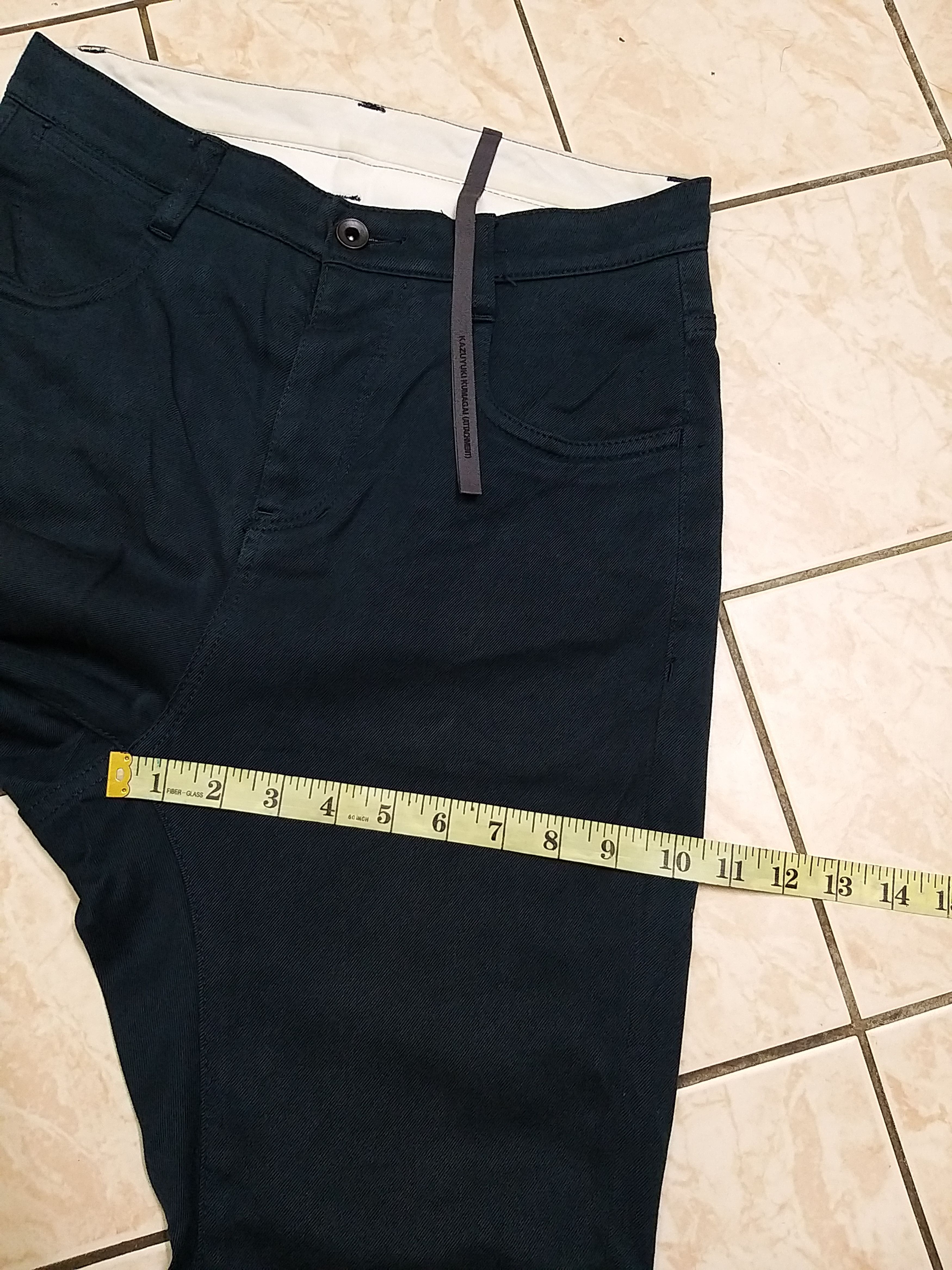 Kazuyuki Kumagai Attachment JAPANESE DENIM KAZUYUKI KUMAGAI "ATTACHMENT"BLACK DENIM Size US 29 - 10 Thumbnail