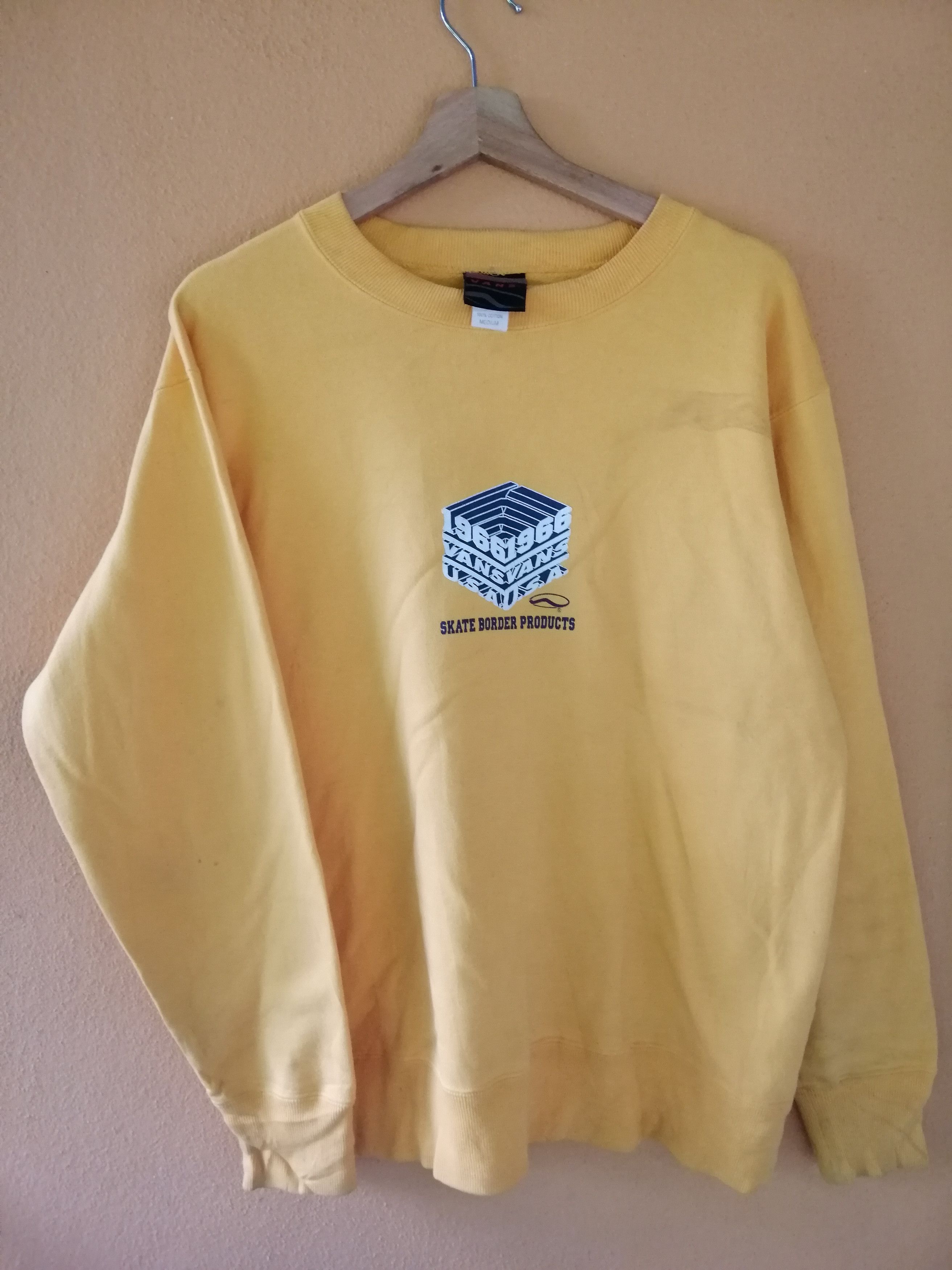 Vans VINTAGE VANS 1966 SKATE BOADER SWEATSHIRT B9 Size US M / EU 48-50 / 2 - 1 Thumbnail