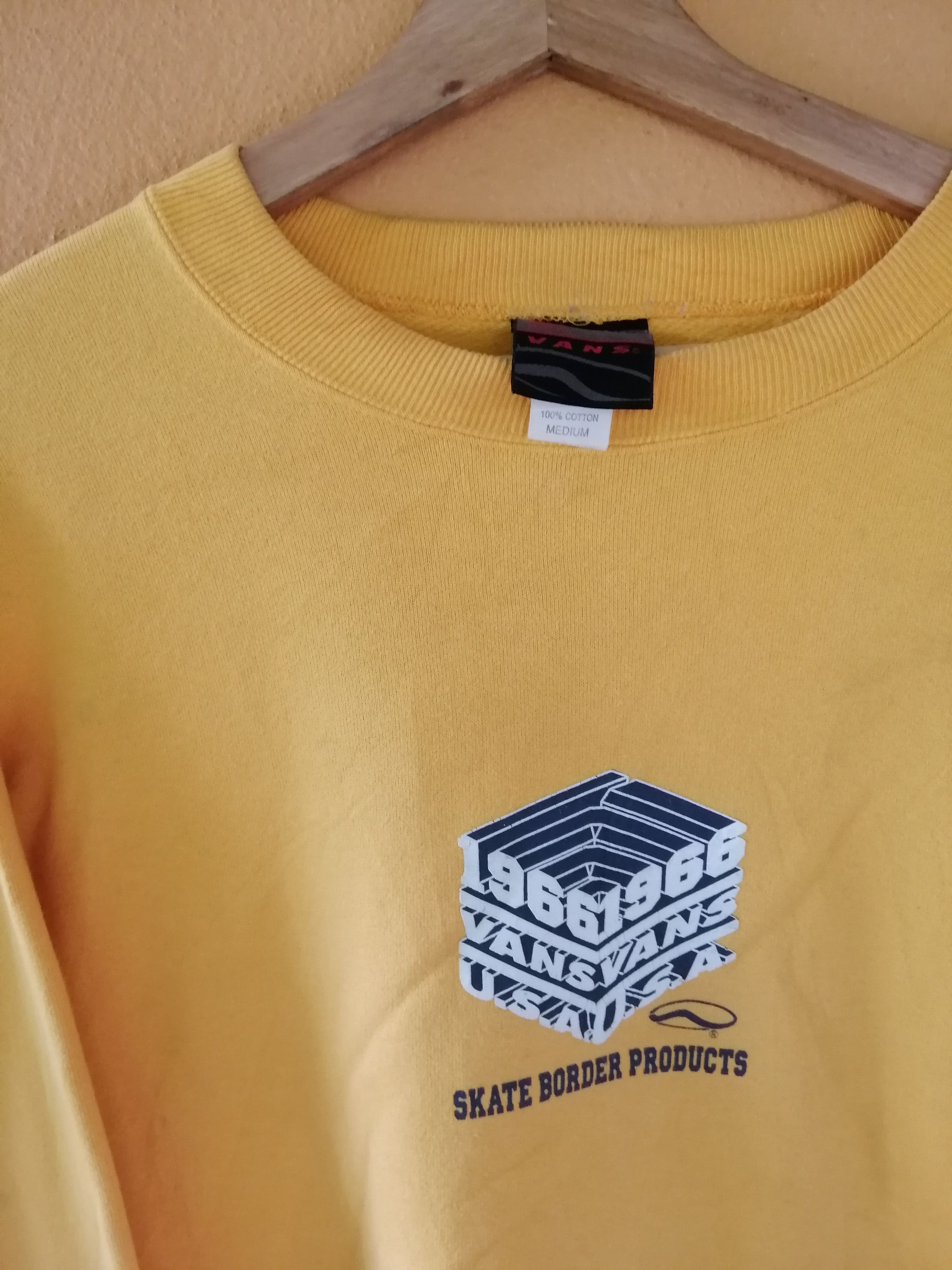 Vans VINTAGE VANS 1966 SKATE BOADER SWEATSHIRT B9 Size US M / EU 48-50 / 2 - 5 Thumbnail