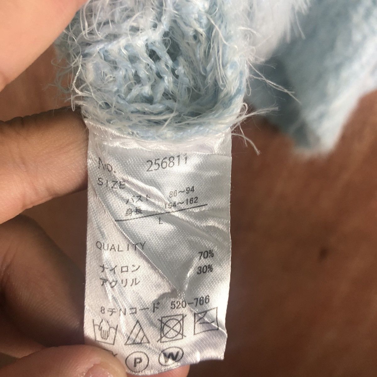 Homespun Knitwear Blue Strive Soft Blue Mohair KNitwear Size US M / EU 48-50 / 2 - 11 Thumbnail