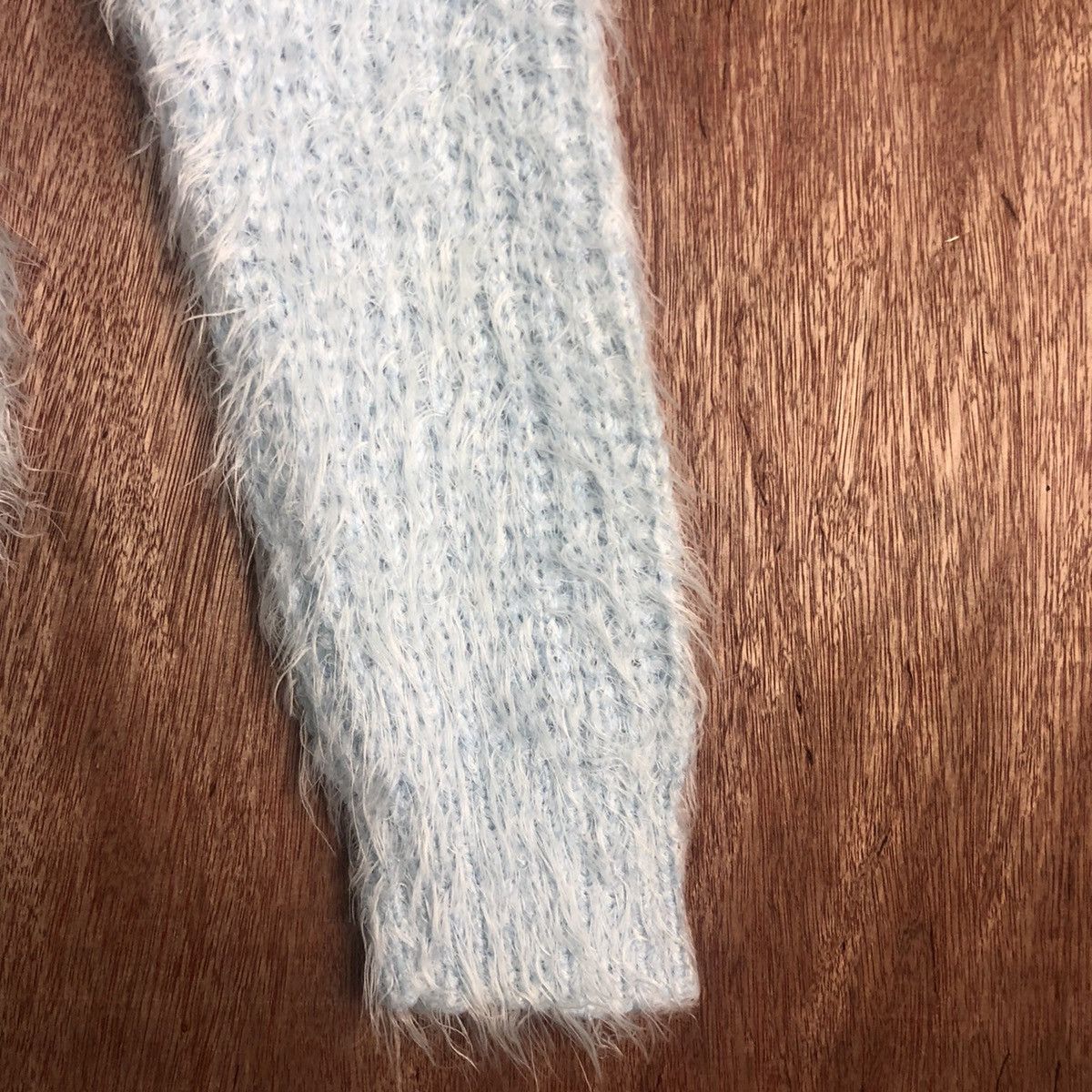 Homespun Knitwear Blue Strive Soft Blue Mohair KNitwear Size US M / EU 48-50 / 2 - 4 Thumbnail