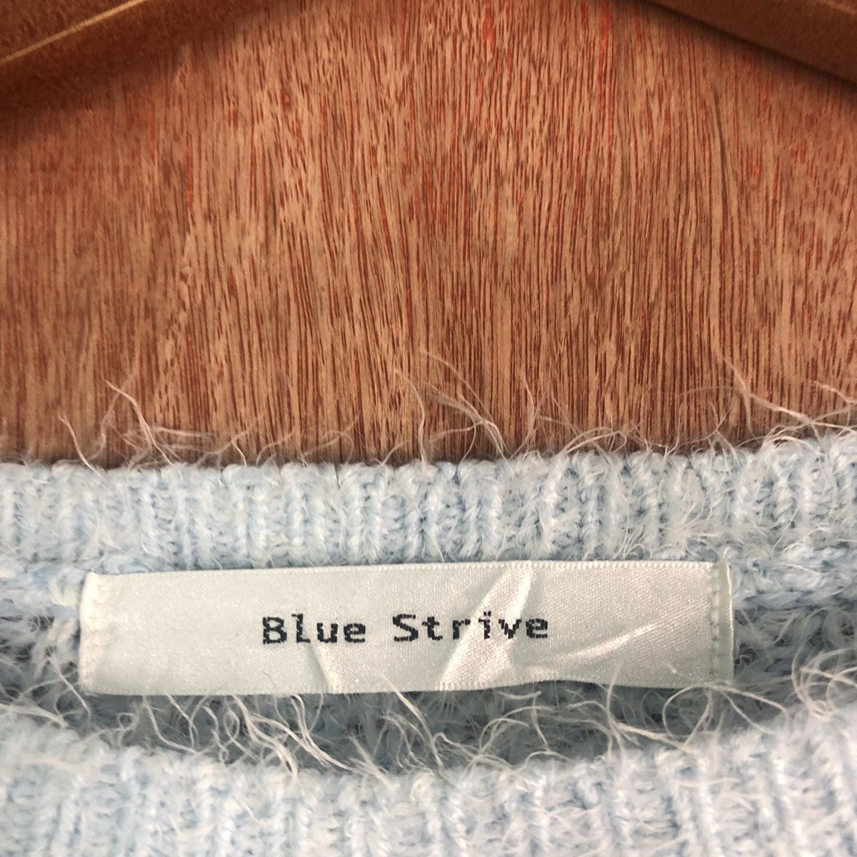 Homespun Knitwear Blue Strive Soft Blue Mohair KNitwear Size US M / EU 48-50 / 2 - 9 Thumbnail