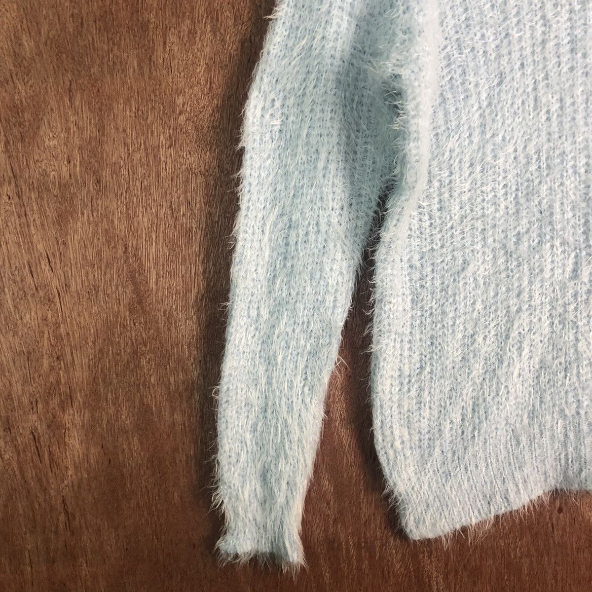 Homespun Knitwear Blue Strive Soft Blue Mohair KNitwear Size US M / EU 48-50 / 2 - 7 Thumbnail