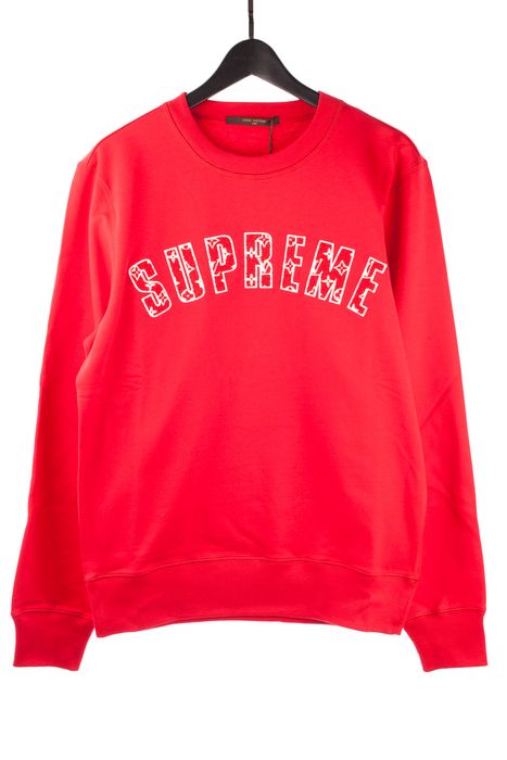 Louis Vuitton Supreme Arc Logo Crewneck Sweatshirt