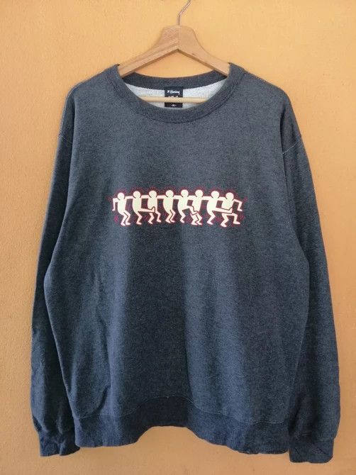 Keith Haring Vintage Keith Haring uniqlo pop art Sweatshirt B18 Size US XL / EU 56 / 4 - 1 Thumbnail