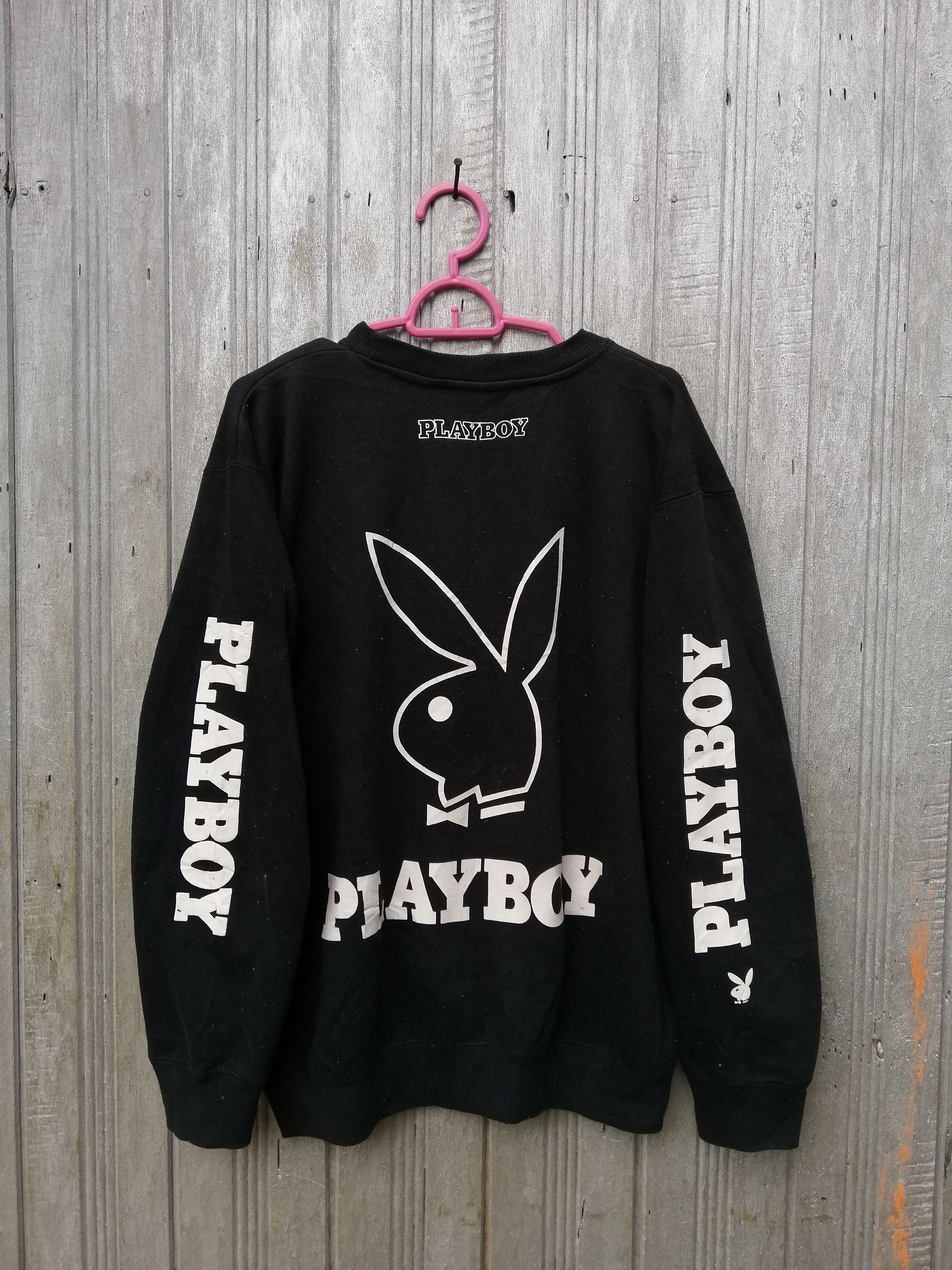 Playboy Vintage Playboy big logo sweatshirt Size US M / EU 48-50 / 2 - 1 Thumbnail