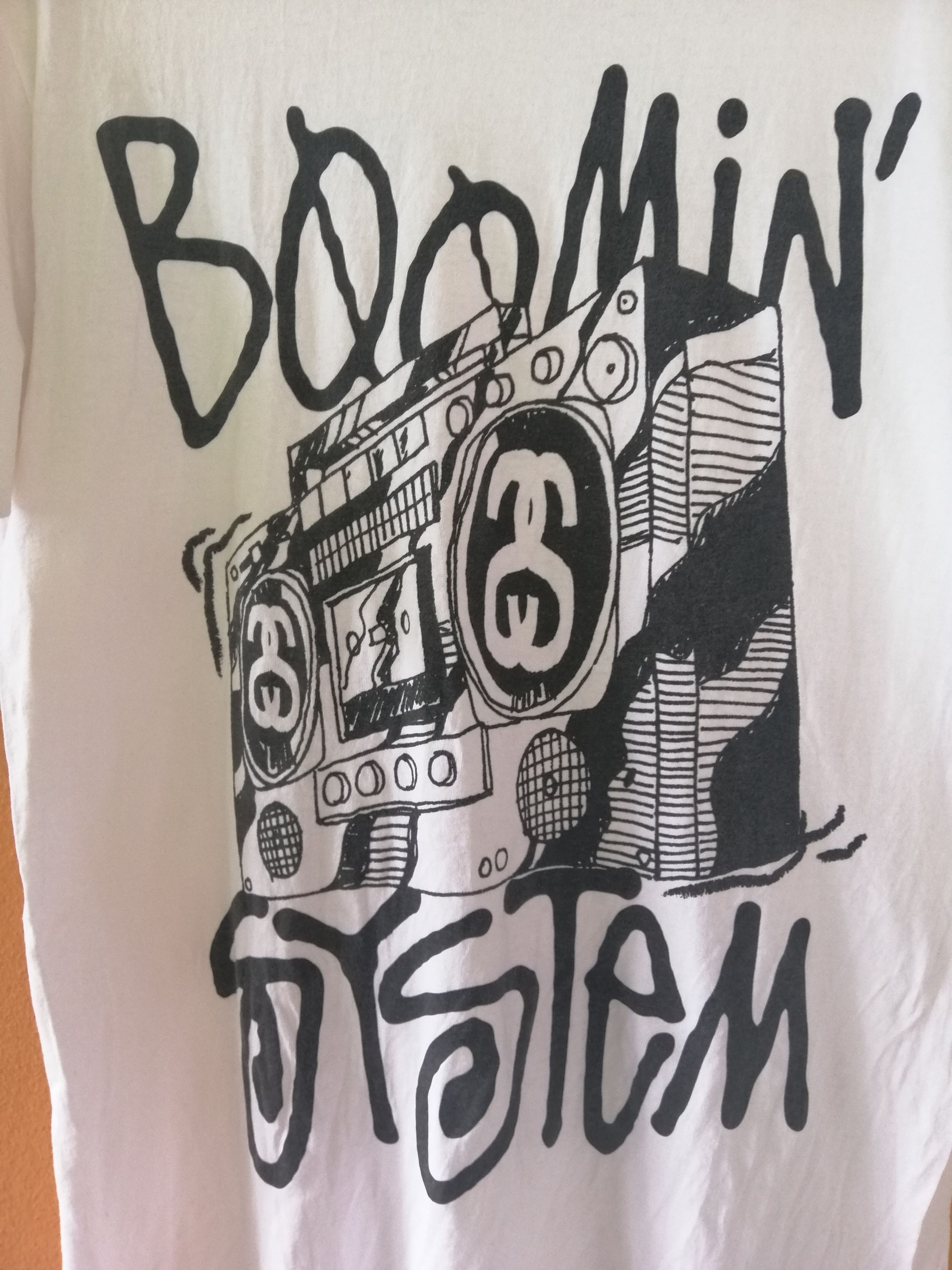 Stussy Vintage Stussy Boomin' System Tshirt Size US M / EU 48-50 / 2 - 5 Thumbnail