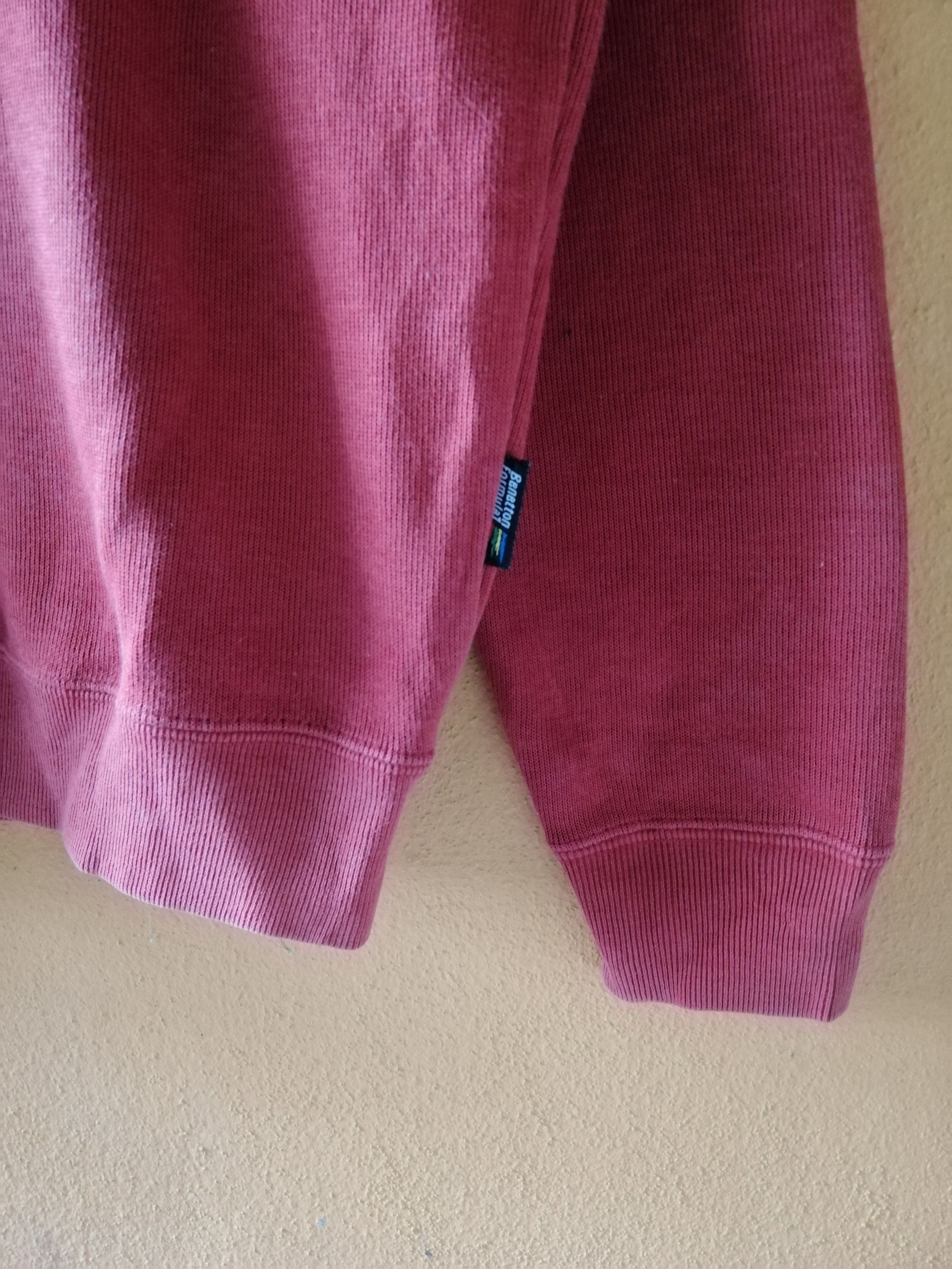 Benetton Vintage 90s BENETTON FORMULA 1 Embroidery Sweatshirt B15 Size US M / EU 48-50 / 2 - 5 Thumbnail