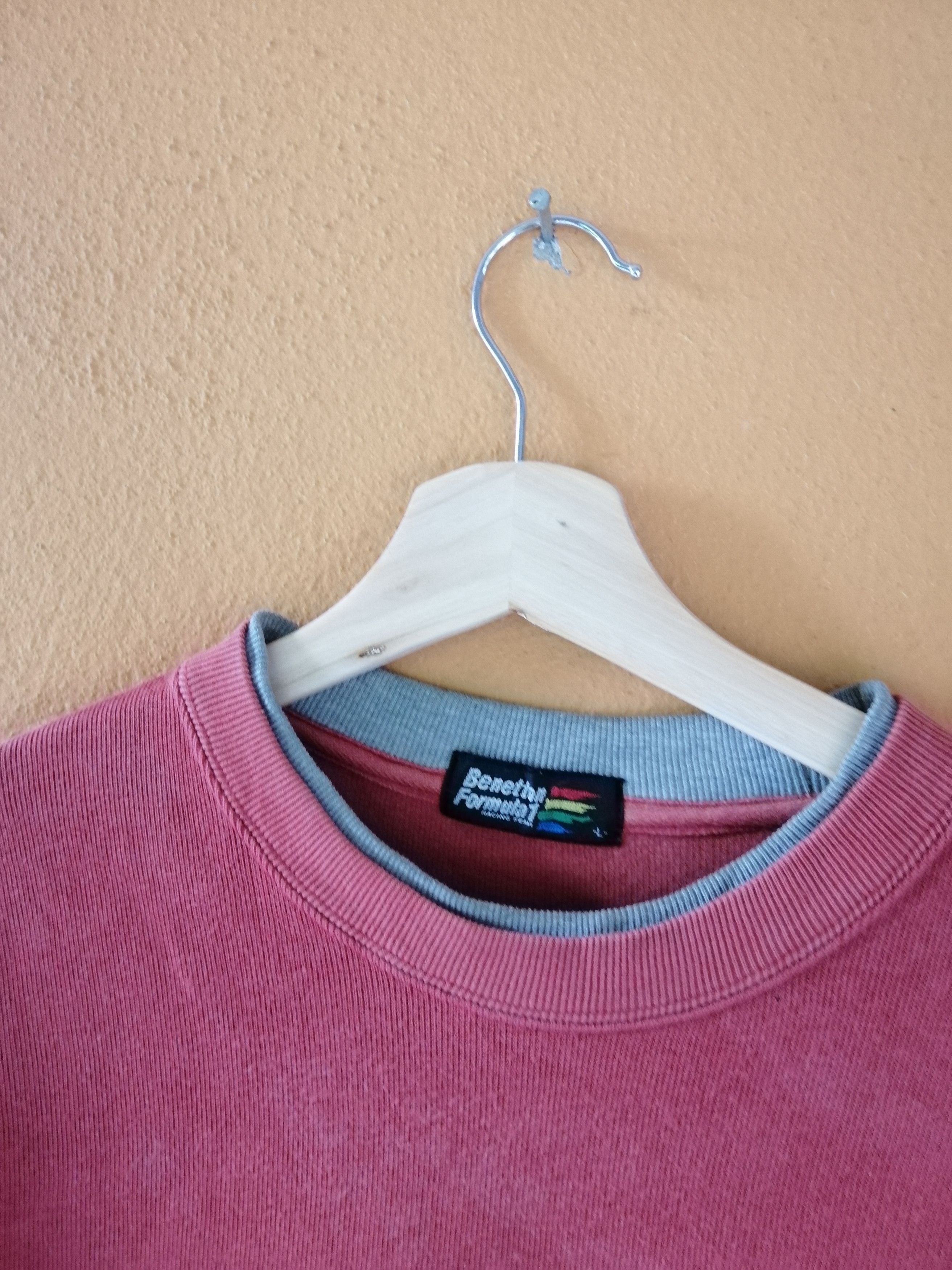 Benetton Vintage 90s BENETTON FORMULA 1 Embroidery Sweatshirt B15 Size US M / EU 48-50 / 2 - 4 Thumbnail