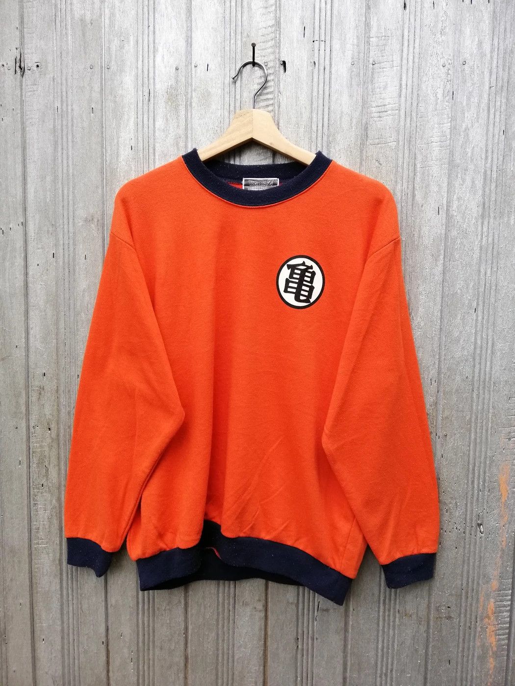 Anime × Japanese Brand Vintage Dragon Ball Z Son Goku Big Logo Sweatshirt B12 Size US L / EU 52-54 / 3 - 1 Thumbnail