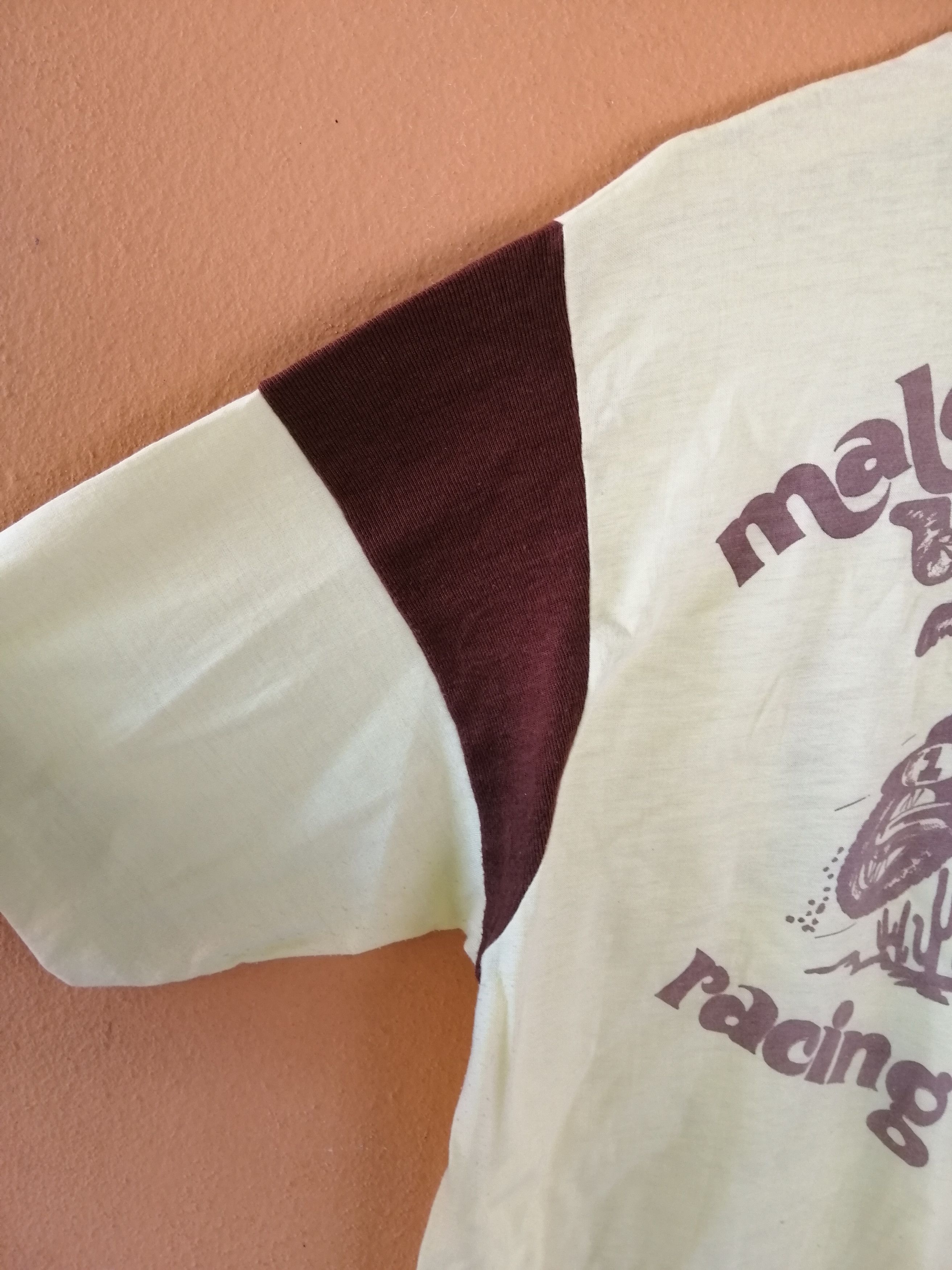 Hanes × Vintage Vintage 80s Malcolm Smith Racing Products Motocross tee Size US L / EU 52-54 / 3 - 6 Thumbnail