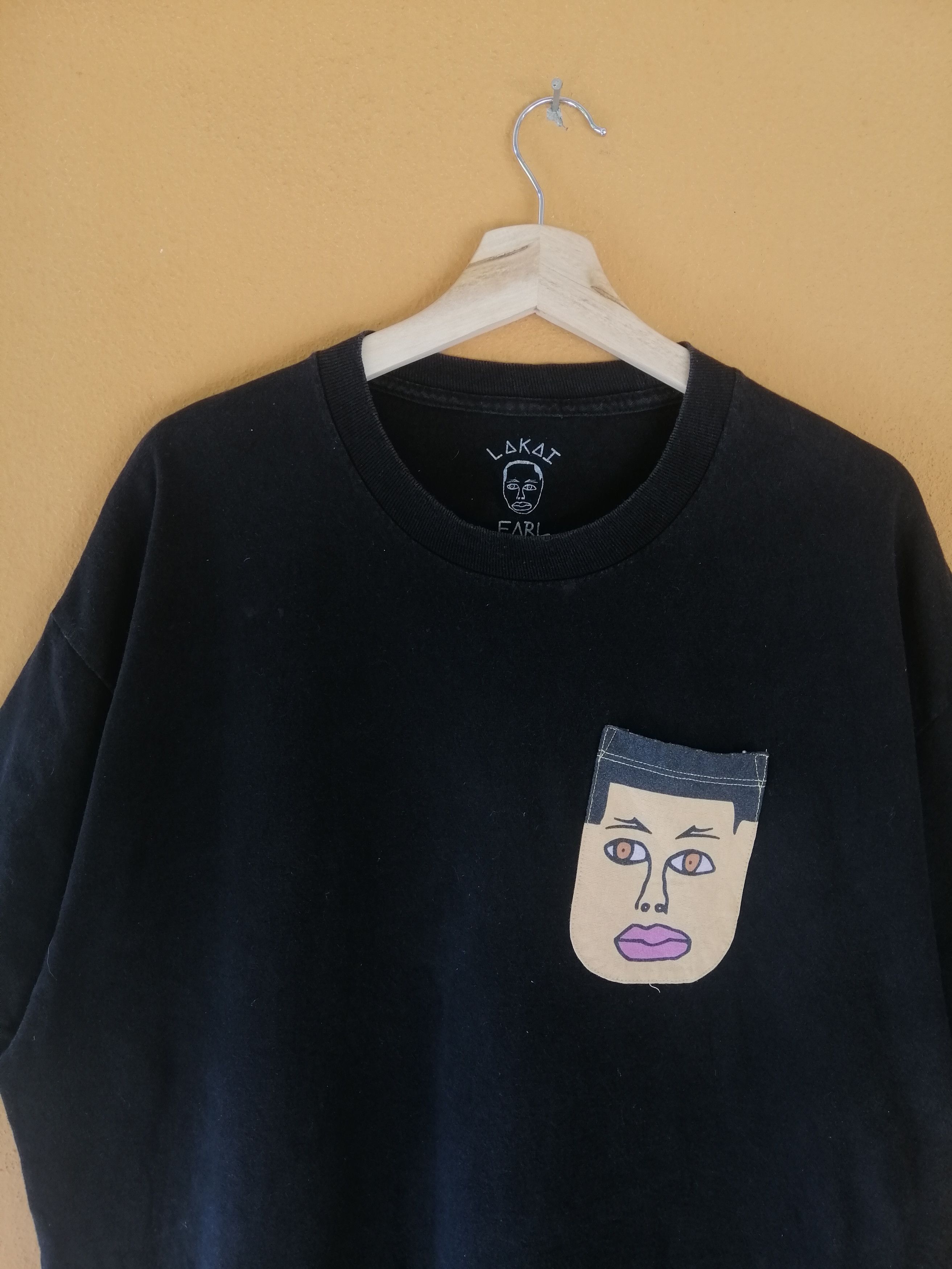 Earl Sweatshirt EARL x Lakai Pocket "Face" Tshirt Size US XL / EU 56 / 4 - 6 Thumbnail