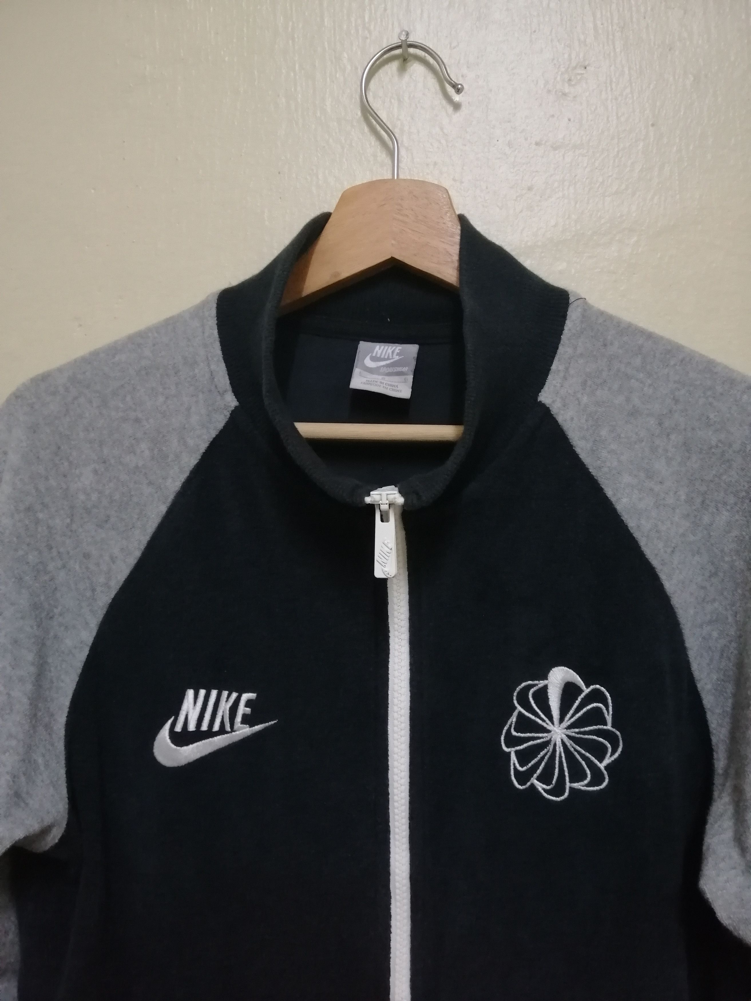 Nike × Vintage Vintage Nike Pinwheel Fleece Jacket B7 Size US M / EU 48-50 / 2 - 1 Thumbnail