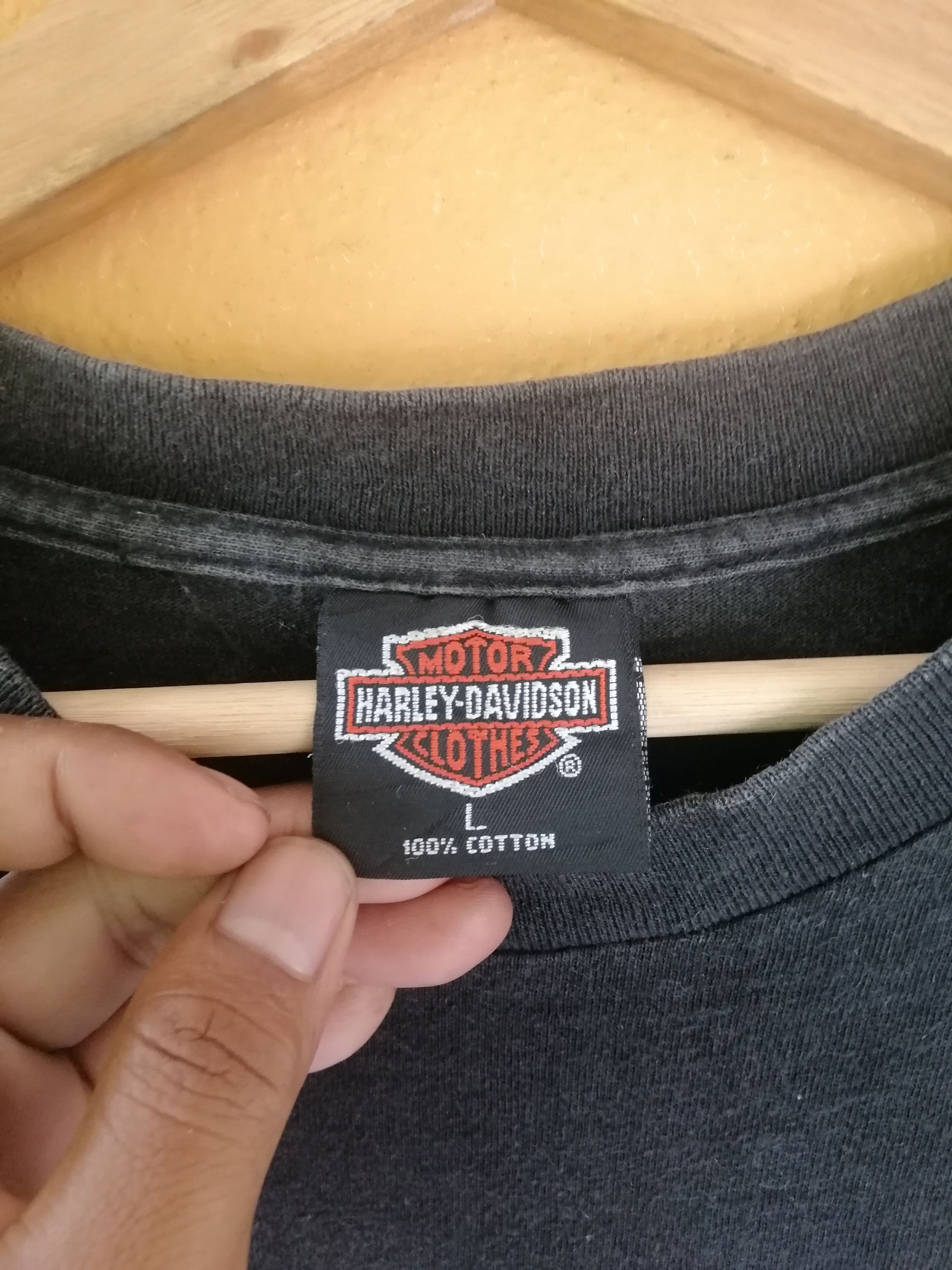 Harley Davidson × Vintage 1992 Vintage Harley Davidson World Finest T-Shirt Size US L / EU 52-54 / 3 - 4 Thumbnail