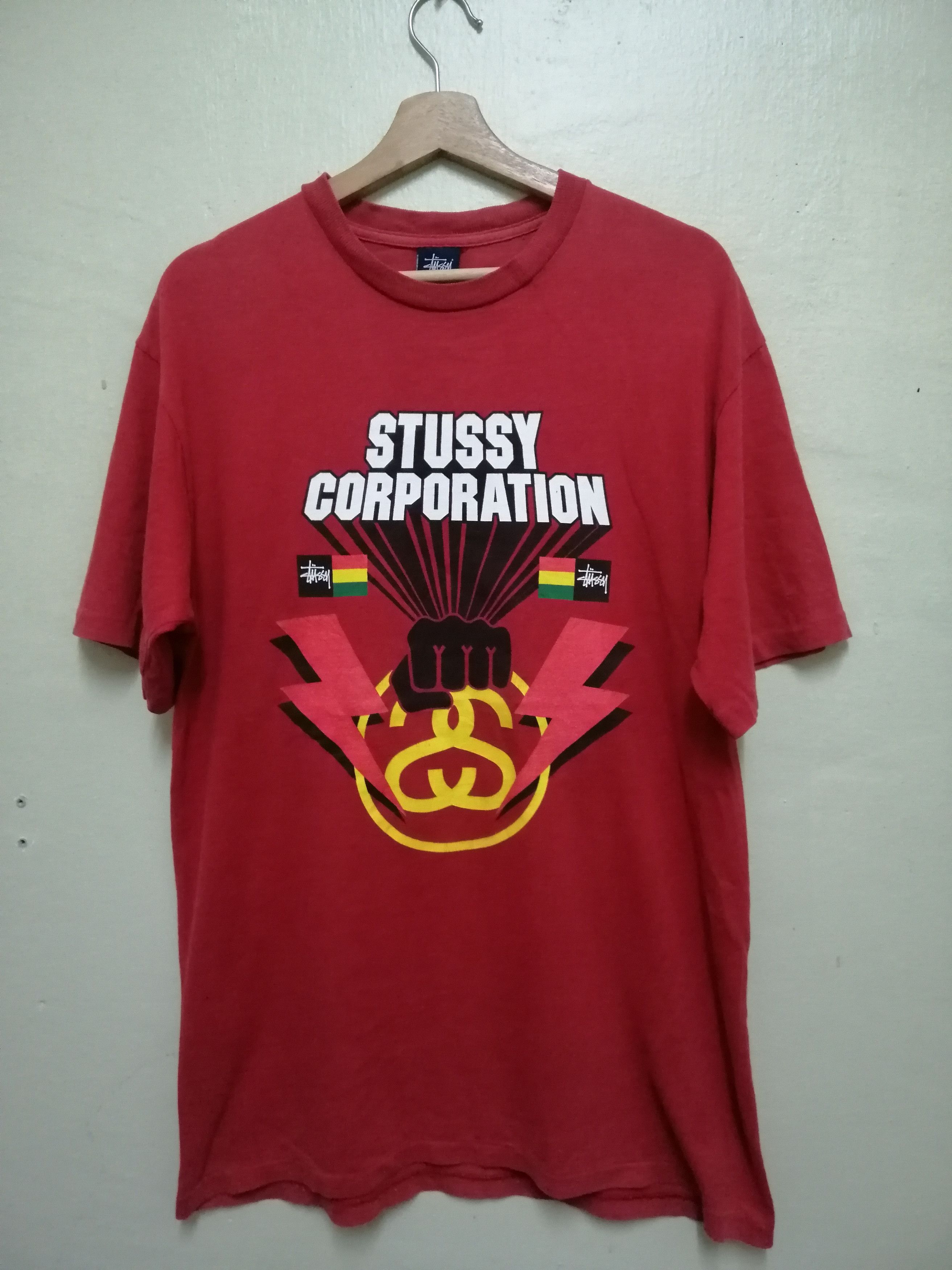 Stussy Vintage Stussy Corporation Big Logo Tshirt Size US M / EU 48-50 / 2 - 1 Thumbnail