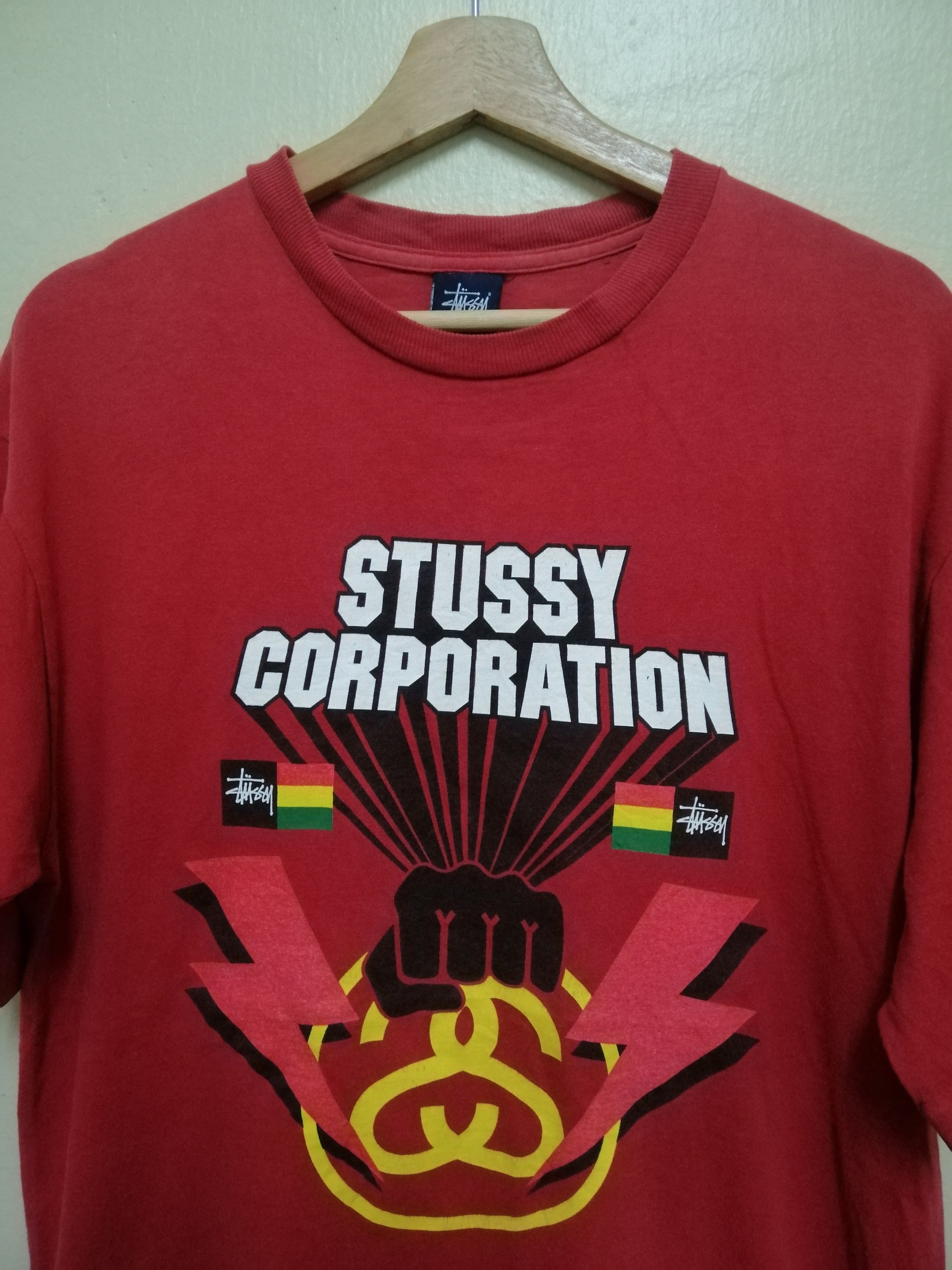 Stussy Vintage Stussy Corporation Big Logo Tshirt Size US M / EU 48-50 / 2 - 6 Thumbnail