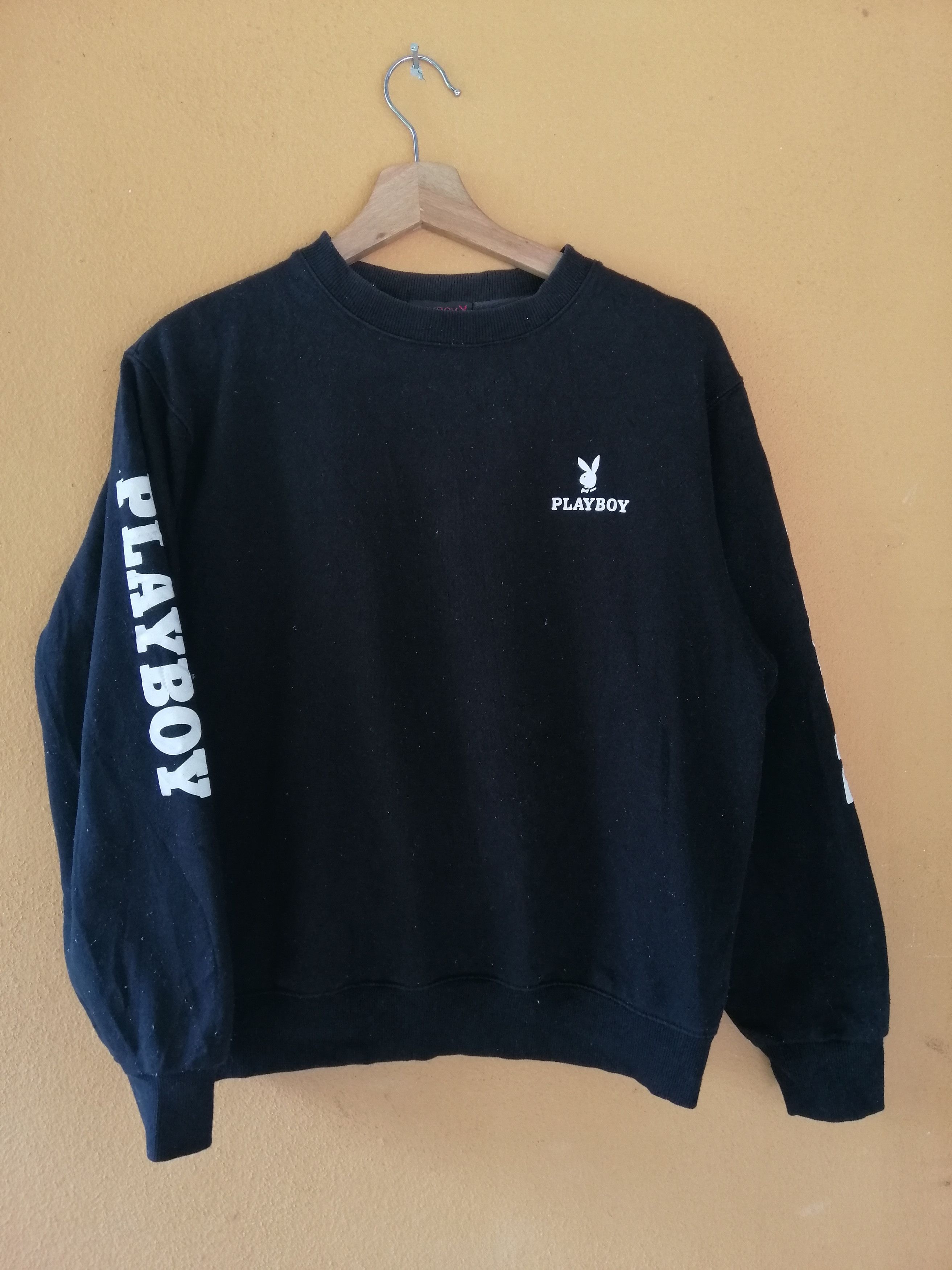 Playboy Vintage PLAYBOY Big Logo Sweatshirt B25 Size US S / EU 44-46 / 1 - 1 Thumbnail