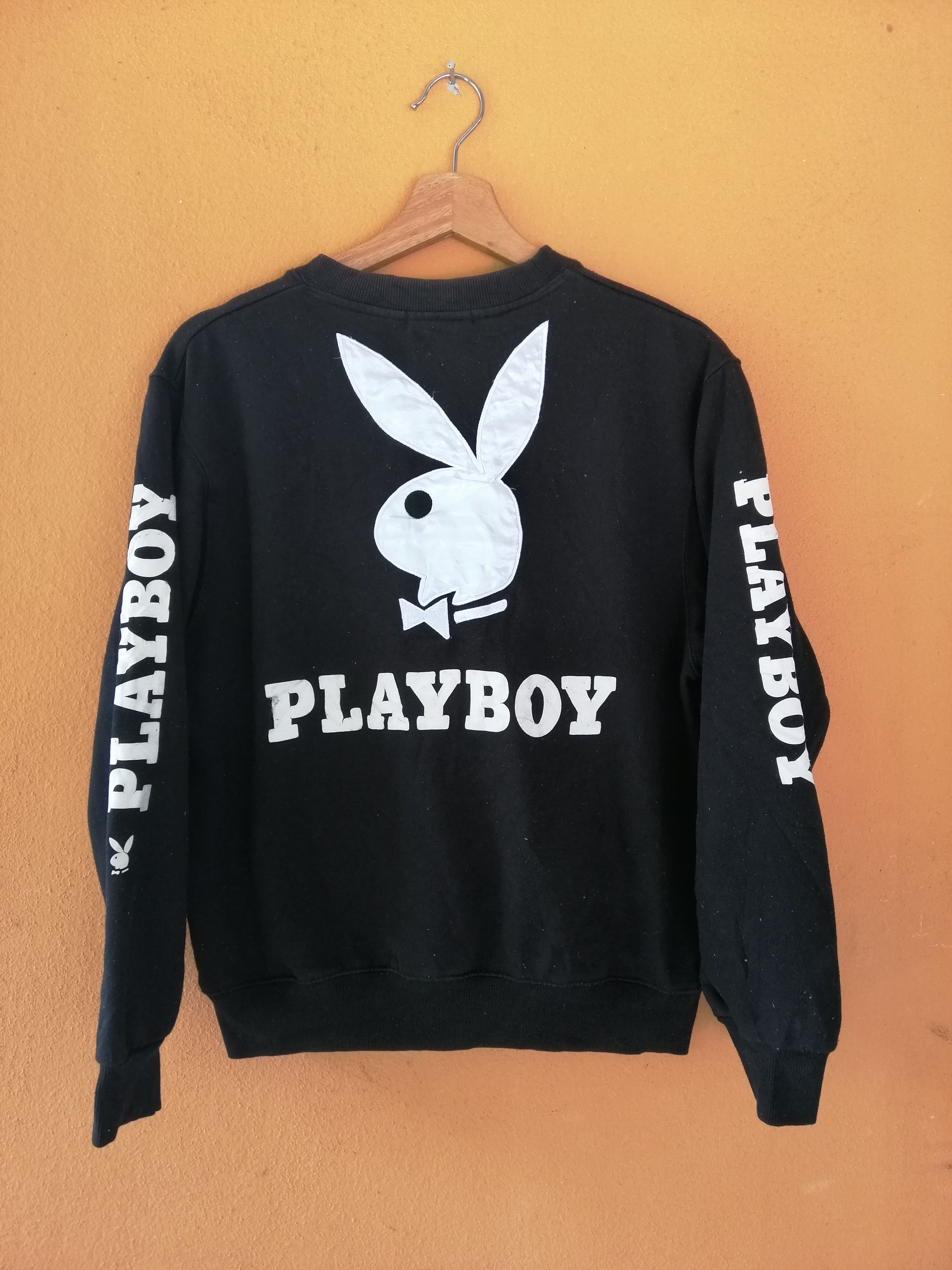 Playboy Vintage PLAYBOY Big Logo Sweatshirt B25 Size US S / EU 44-46 / 1 - 2 Thumbnail