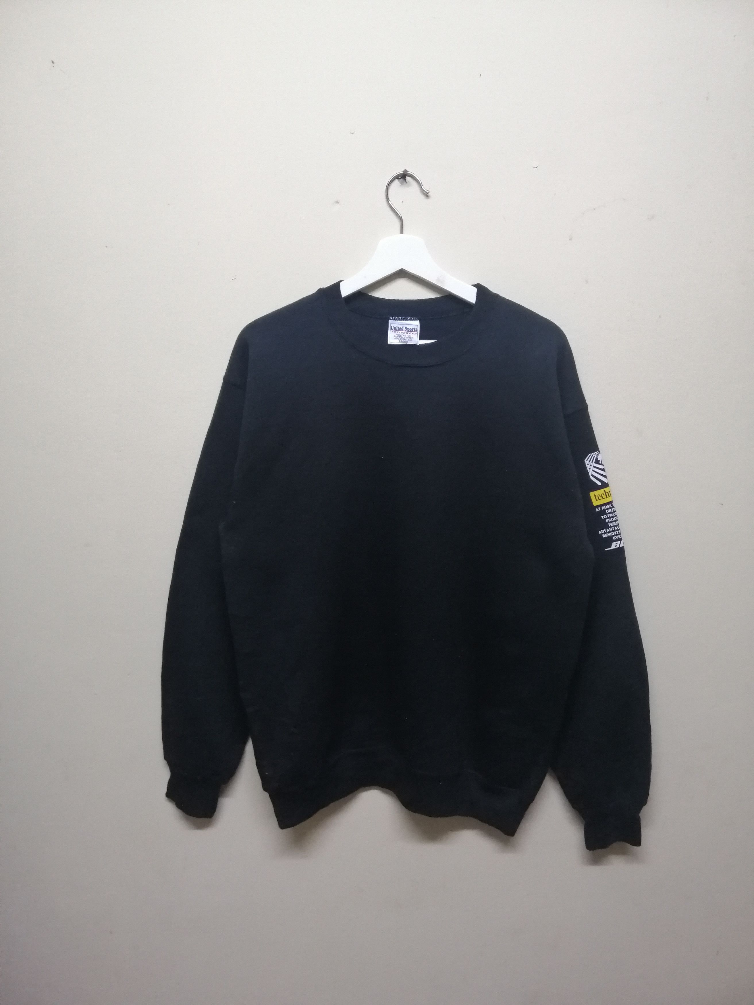 Other Vintage 90s Bose Audio System Sweatshirt B1 Size US L / EU 52-54 / 3 - 2 Thumbnail