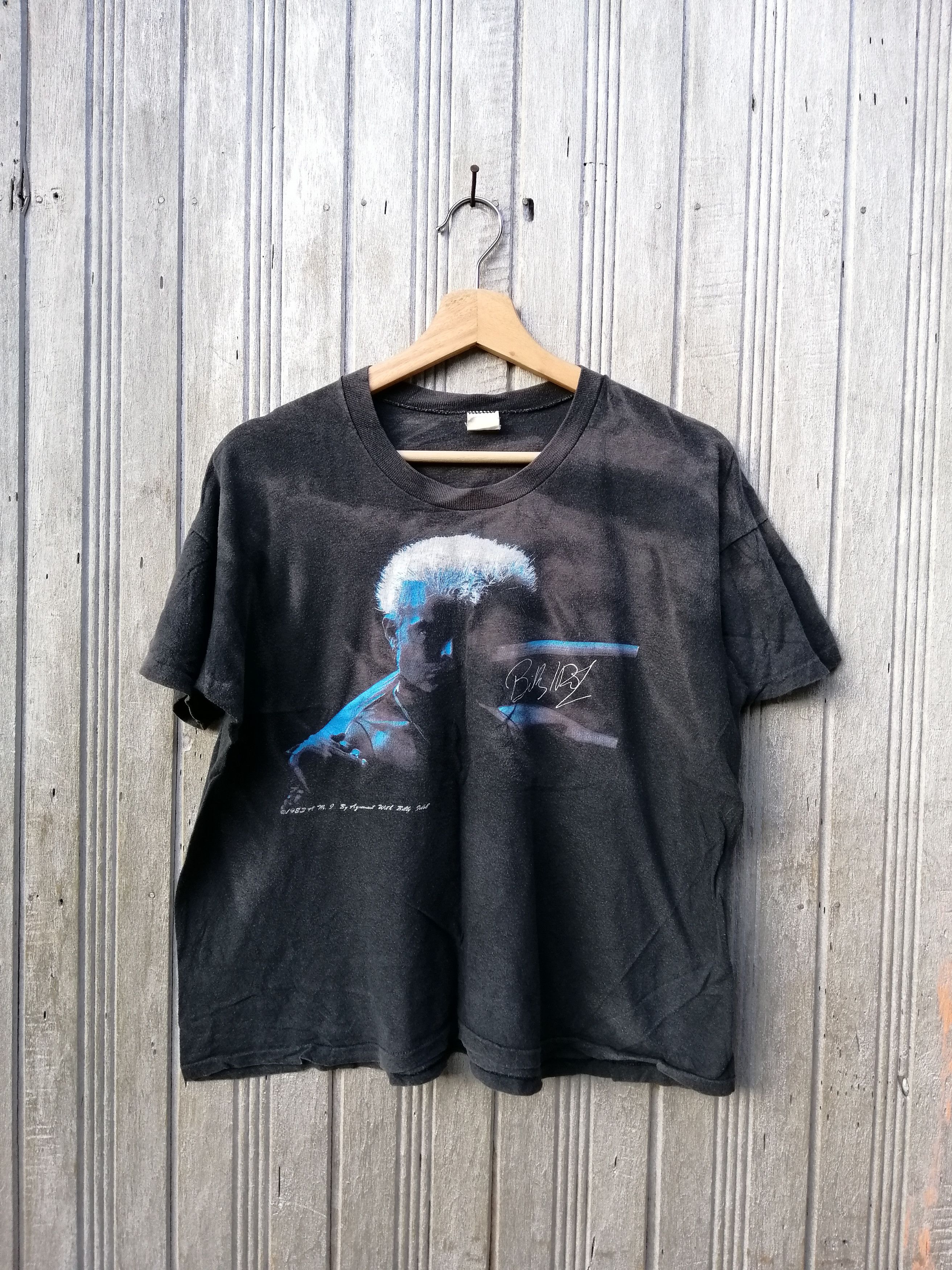 Band Tees × Vintage Vintage 80s billy idol tshirt Size US M / EU 48-50 / 2 - 1 Thumbnail