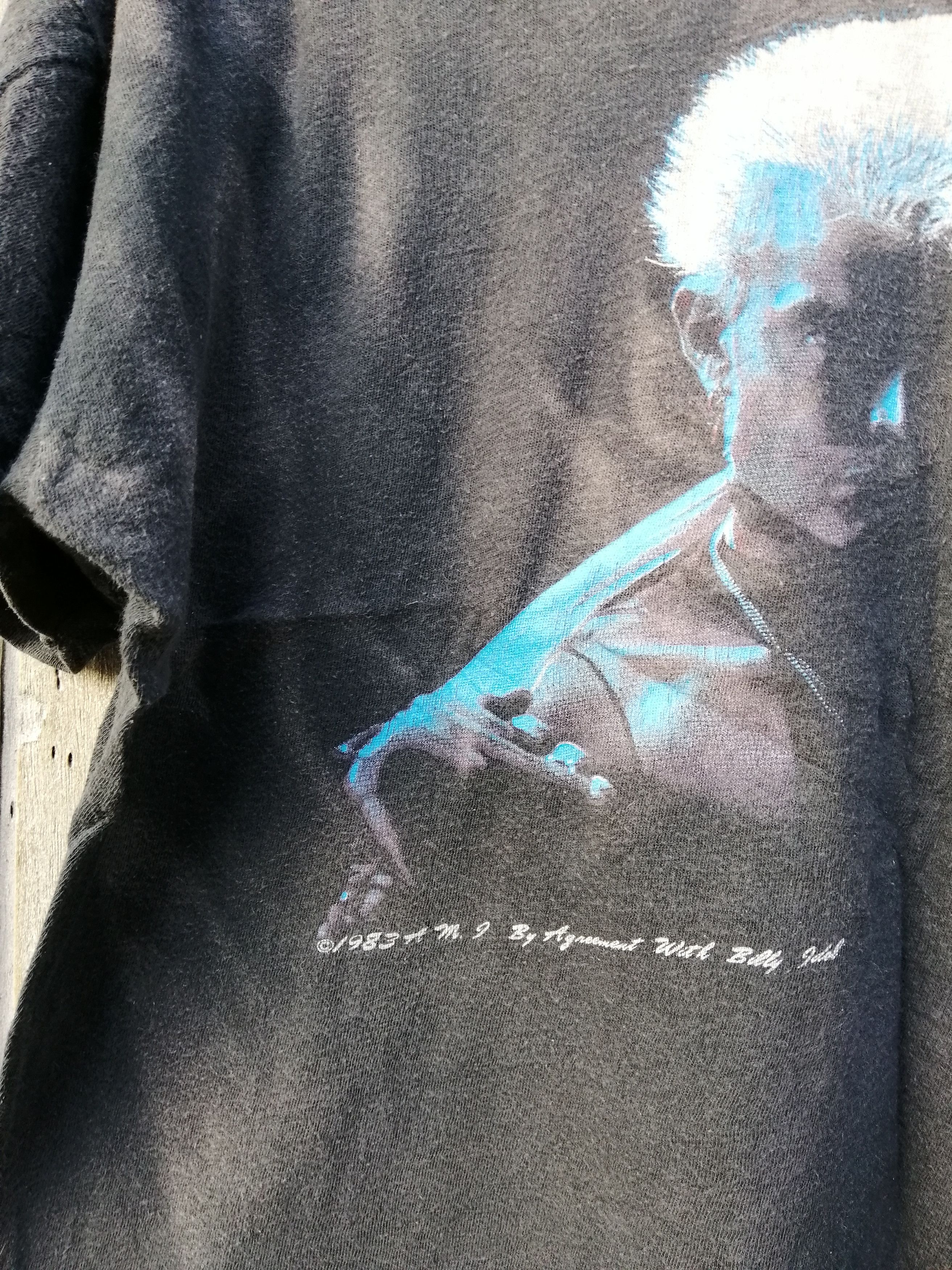 Band Tees × Vintage Vintage 80s billy idol tshirt Size US M / EU 48-50 / 2 - 4 Thumbnail