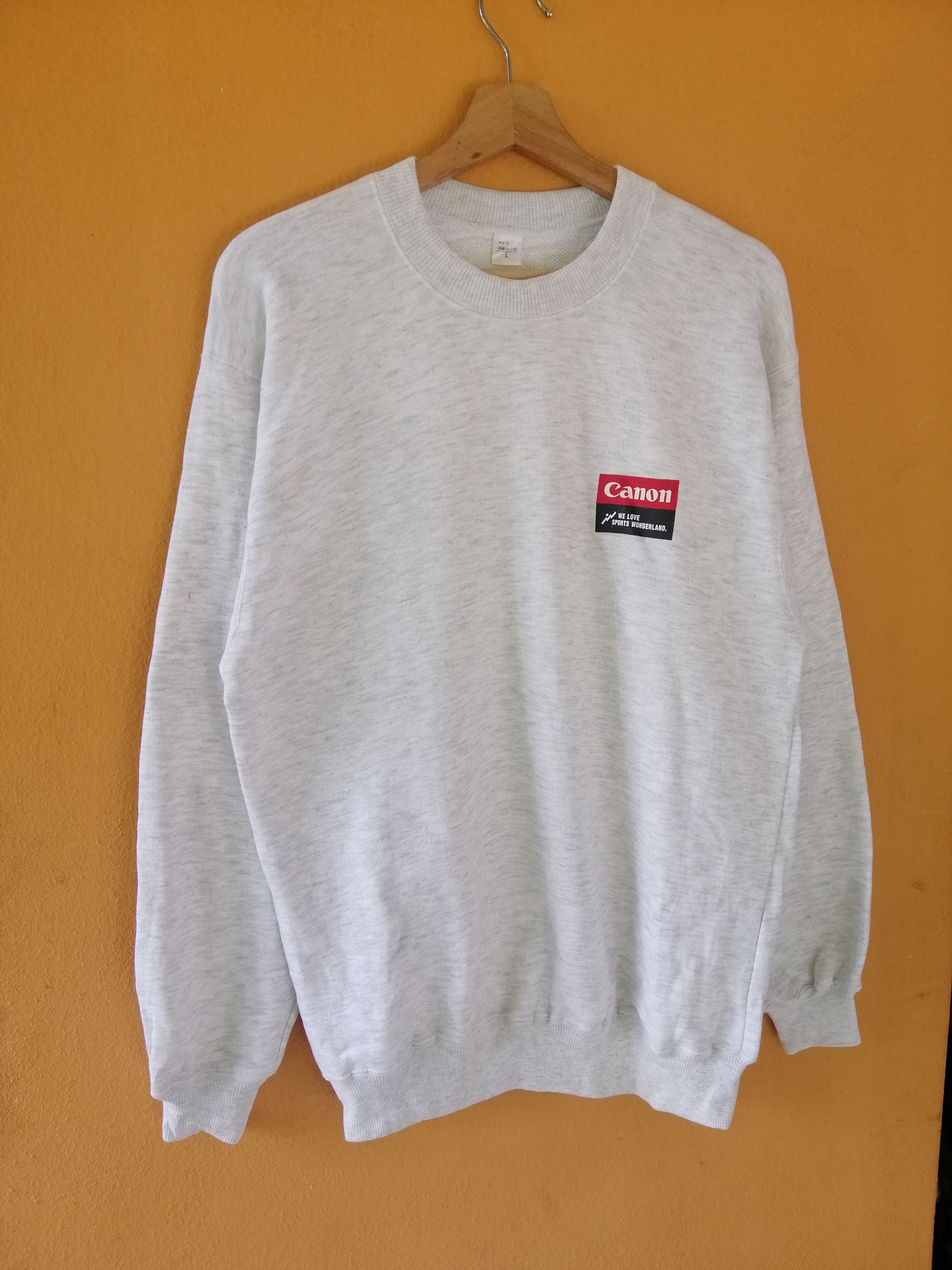 Canon Vintage 90s Canon Small Logo Sweatshirt B3 Size US M / EU 48-50 / 2 - 6 Thumbnail