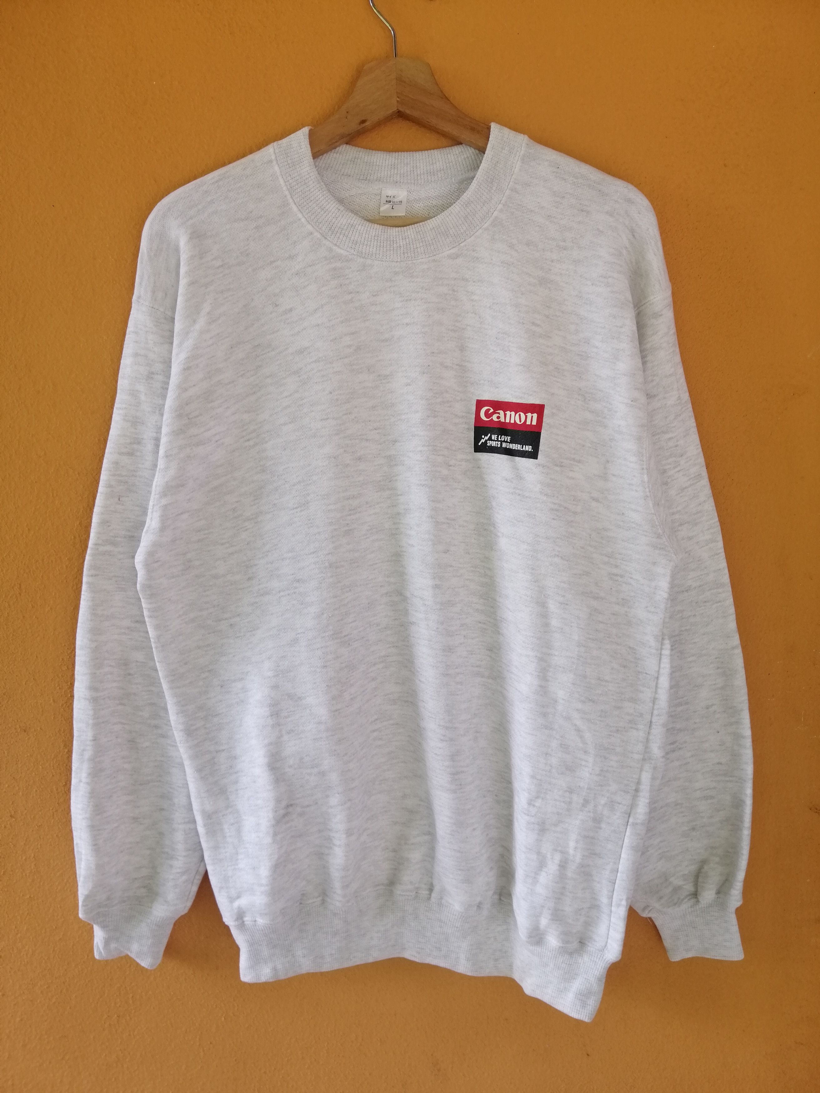 Canon Vintage 90s Canon Small Logo Sweatshirt B3 Size US M / EU 48-50 / 2 - 1 Thumbnail