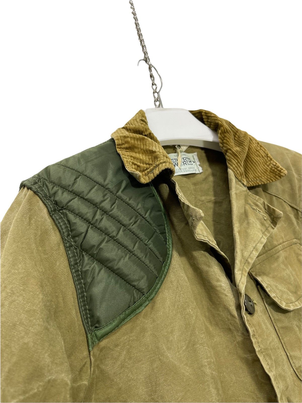 Japanese Brand 60s Sports World Hunting Jacket Cotton Duck Nylon 10🟩 Size US M / EU 48-50 / 2 - 5 Thumbnail
