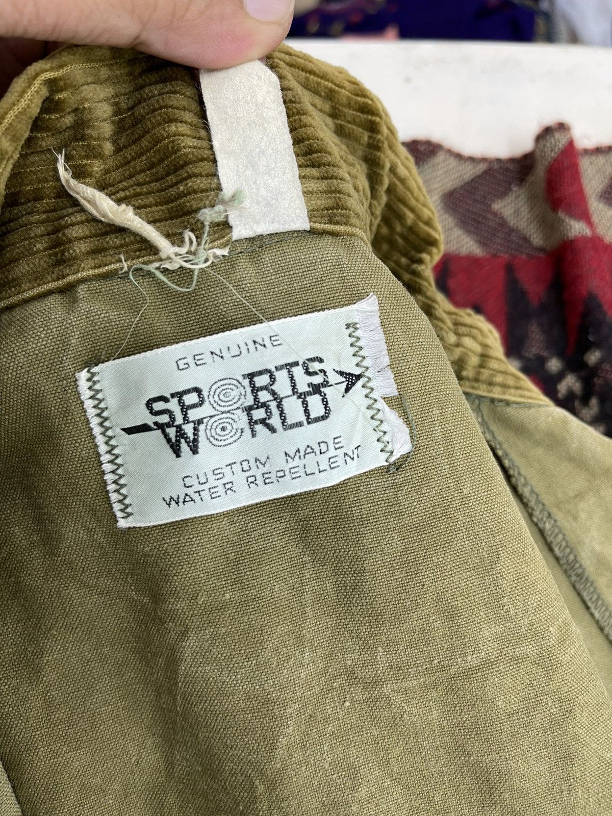 Japanese Brand 60s Sports World Hunting Jacket Cotton Duck Nylon 10🟩 Size US M / EU 48-50 / 2 - 10 Thumbnail