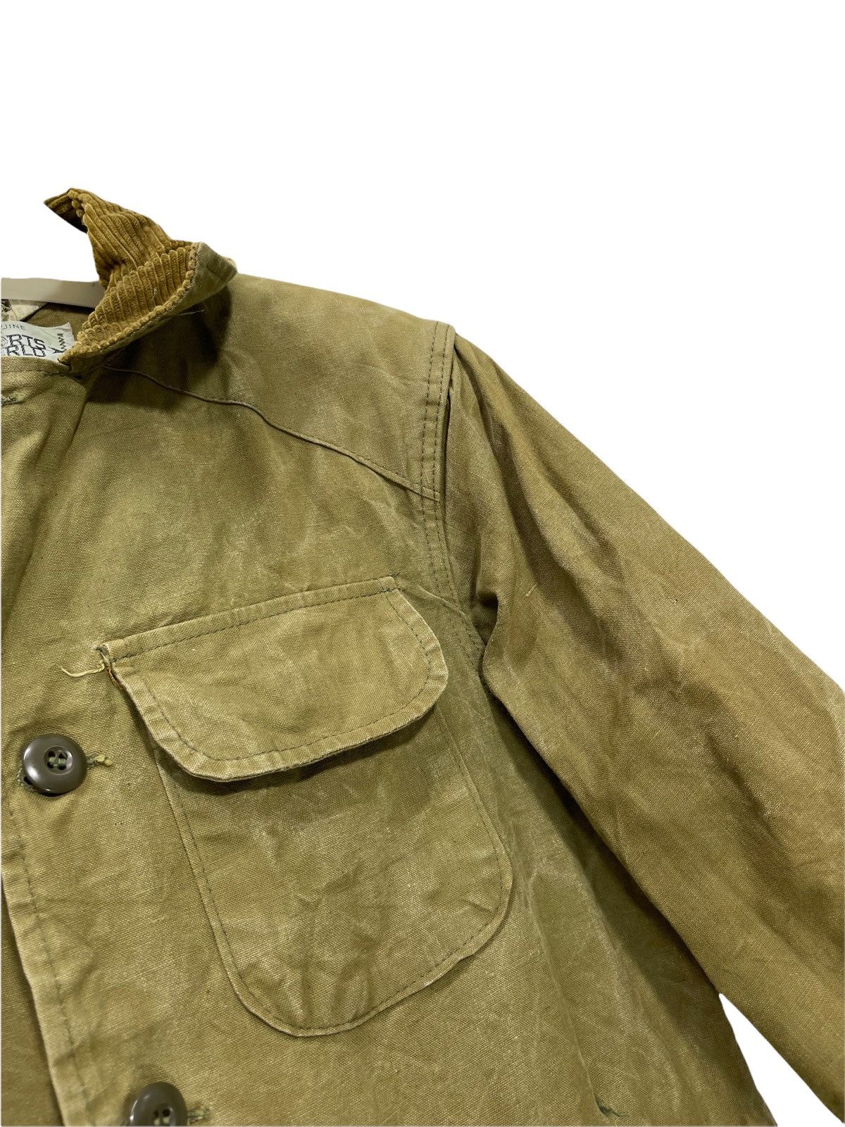 Japanese Brand 60s Sports World Hunting Jacket Cotton Duck Nylon 10🟩 Size US M / EU 48-50 / 2 - 6 Thumbnail