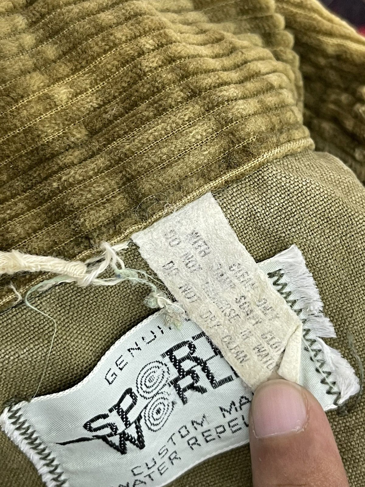 Japanese Brand 60s Sports World Hunting Jacket Cotton Duck Nylon 10🟩 Size US M / EU 48-50 / 2 - 11 Thumbnail