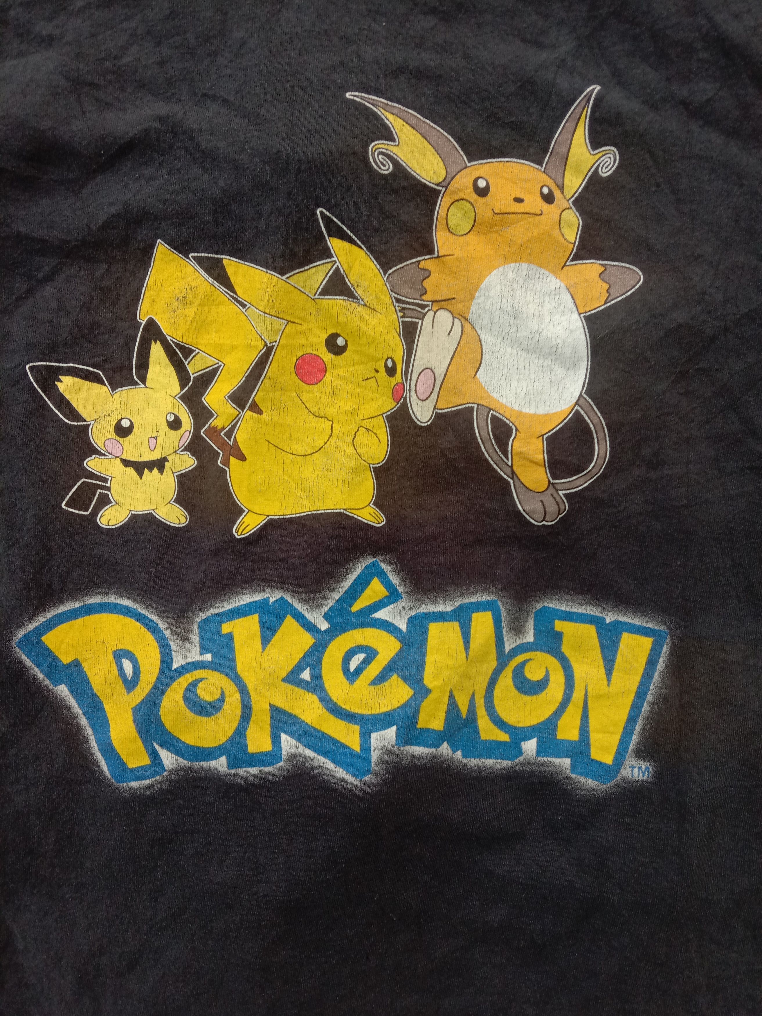 Anime × Pokemon × Vintage Vintage pokemon Anima tees Size US L / EU 52-54 / 3 - 4 Thumbnail