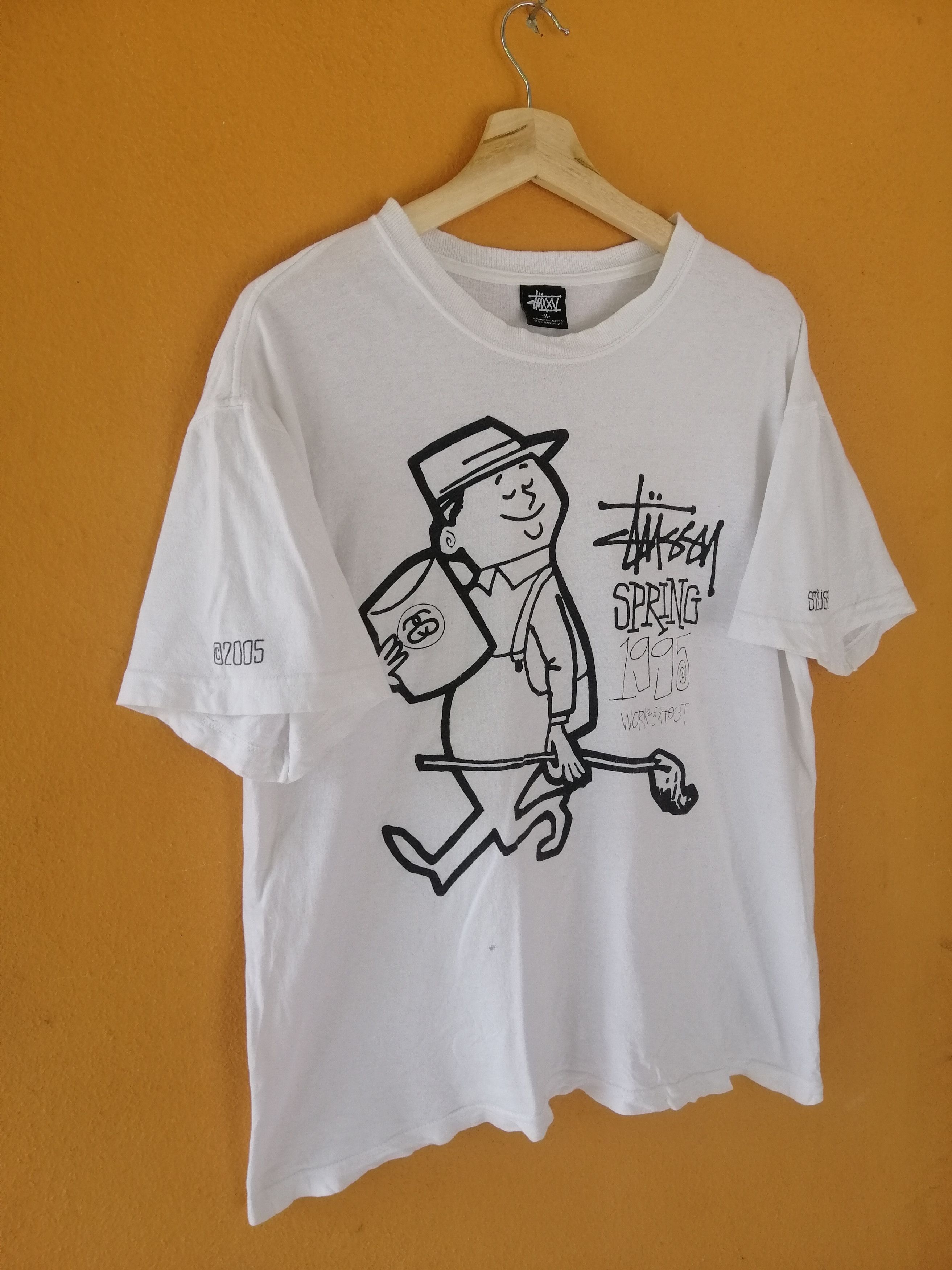 Stussy Vintage Stussy XXV Spring 1995 worksheet Size US M / EU 48-50 / 2 - 9 Thumbnail