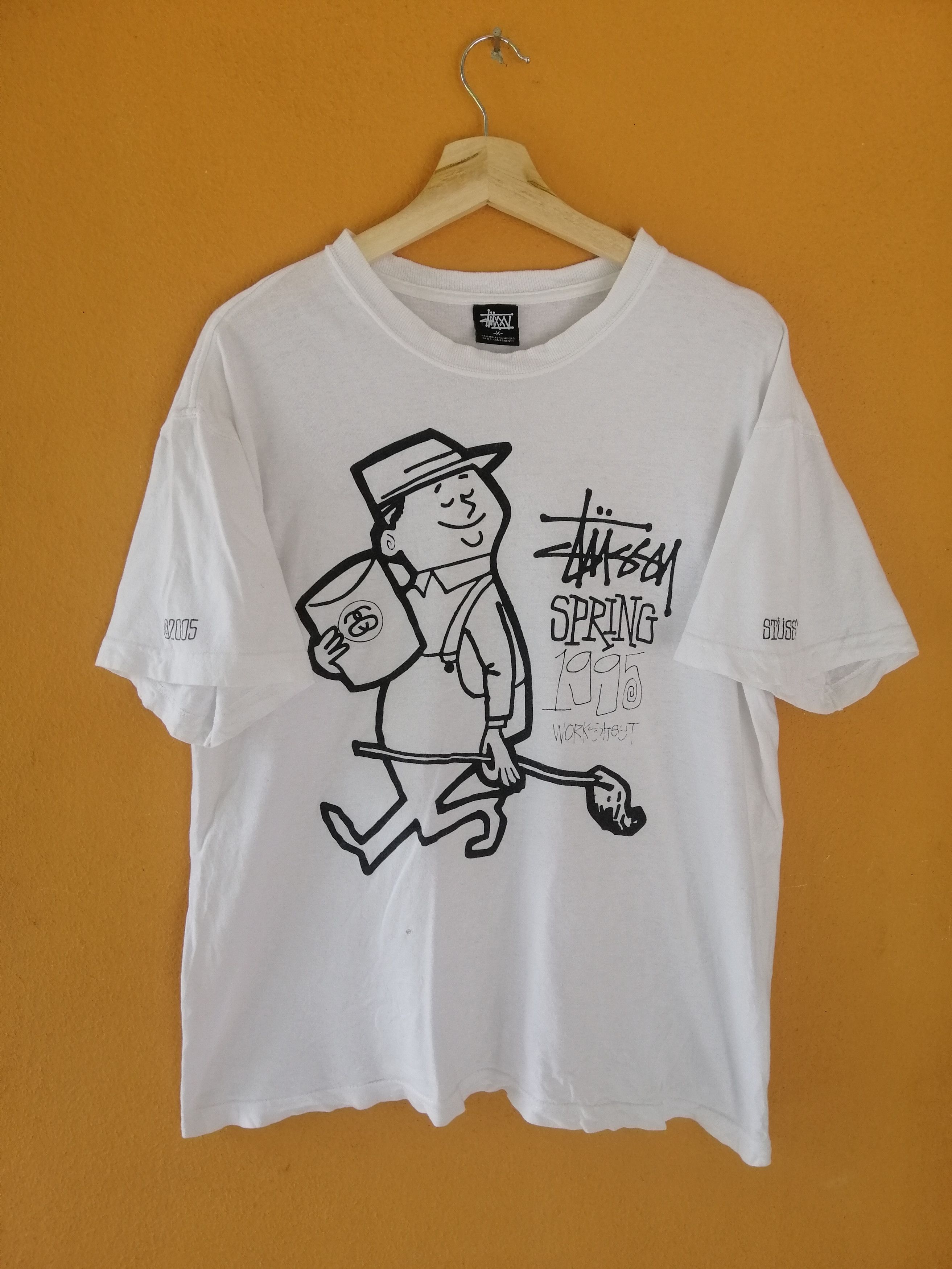 Stussy Vintage Stussy XXV Spring 1995 worksheet Size US M / EU 48-50 / 2 - 1 Thumbnail