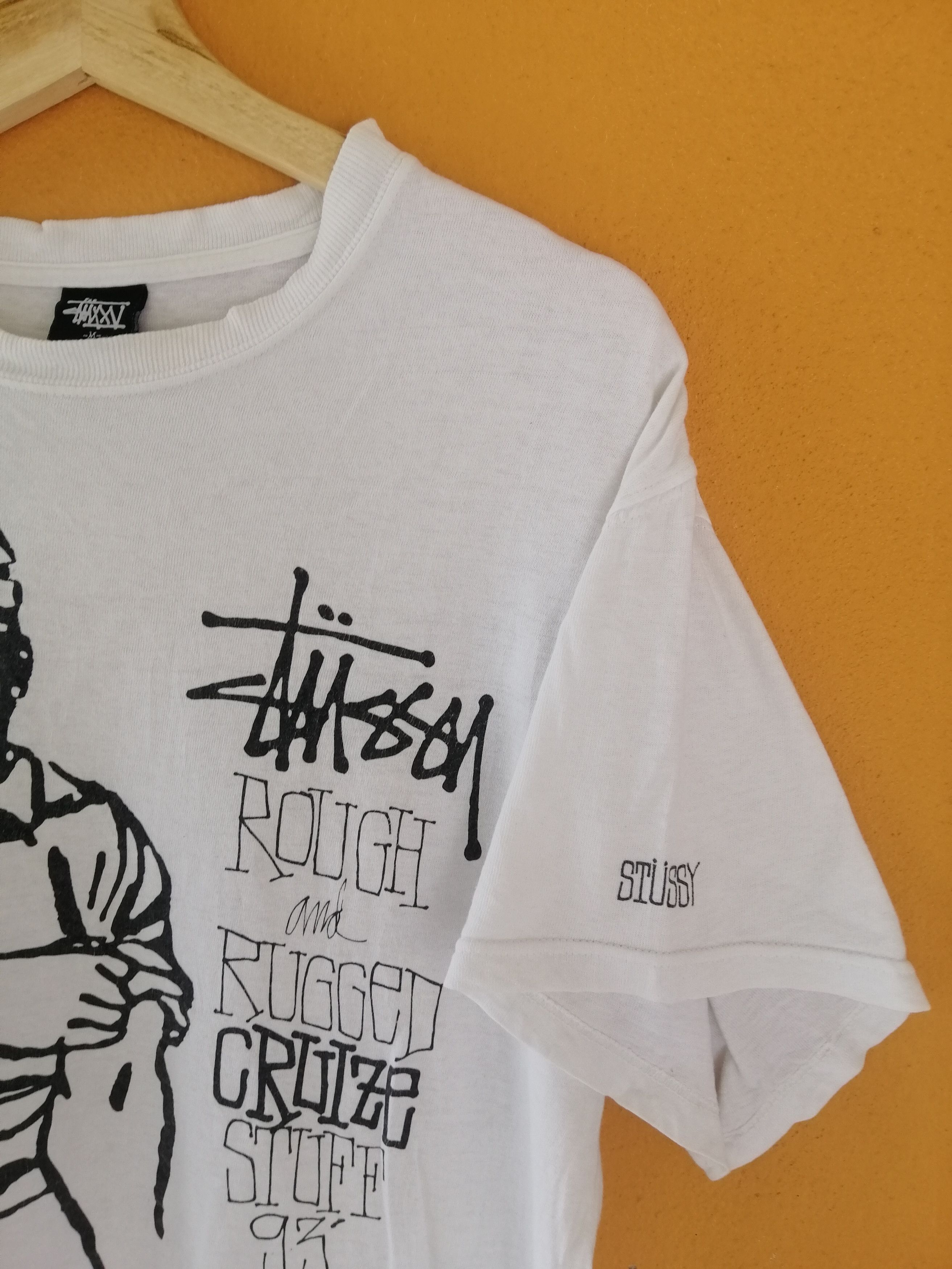 Stussy Vintage Stussy XXV Rough and Rugged Tee Size US M / EU 48-50 / 2 - 6 Thumbnail