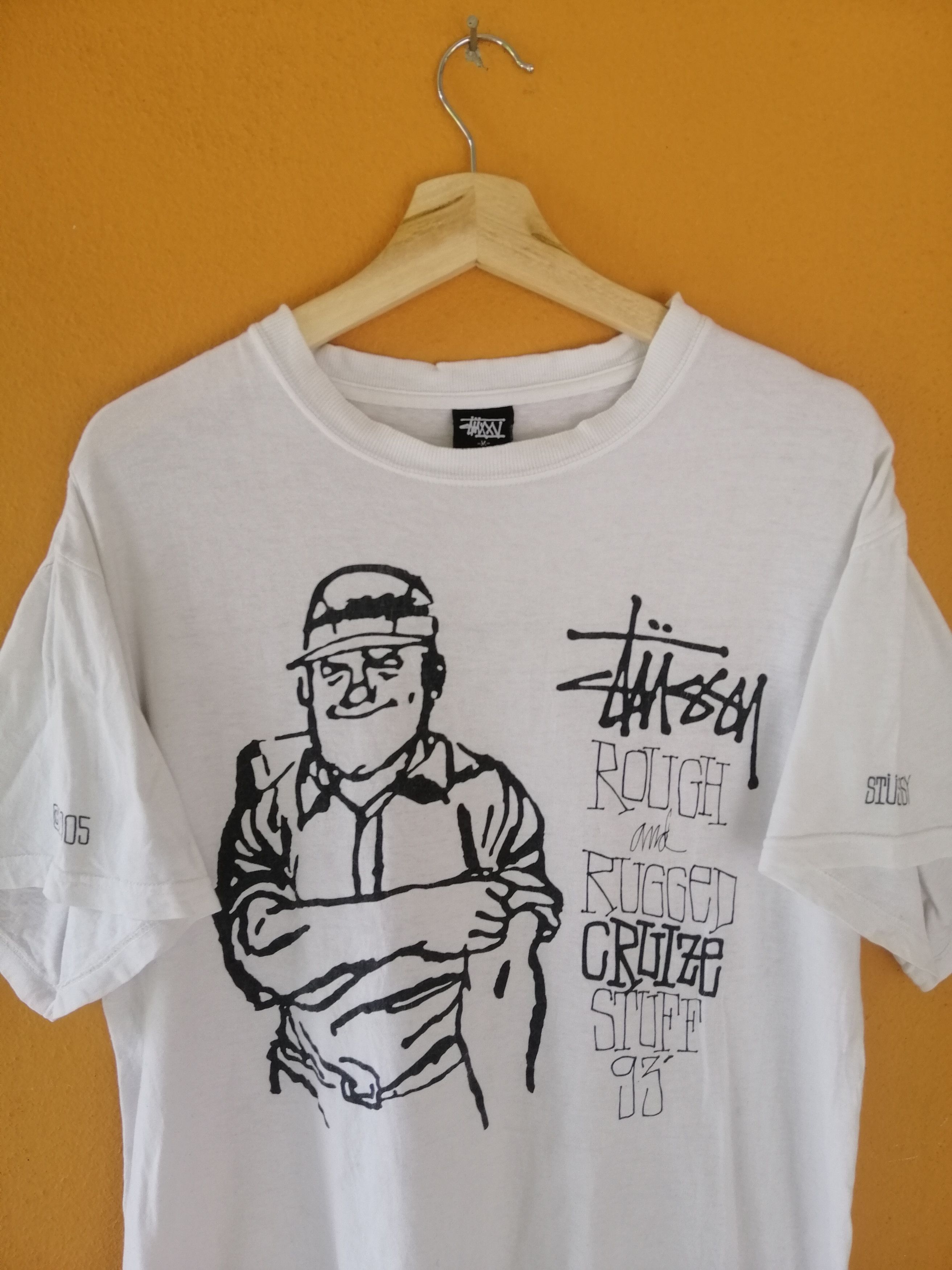 Stussy Vintage Stussy XXV Rough and Rugged Tee Size US M / EU 48-50 / 2 - 7 Thumbnail