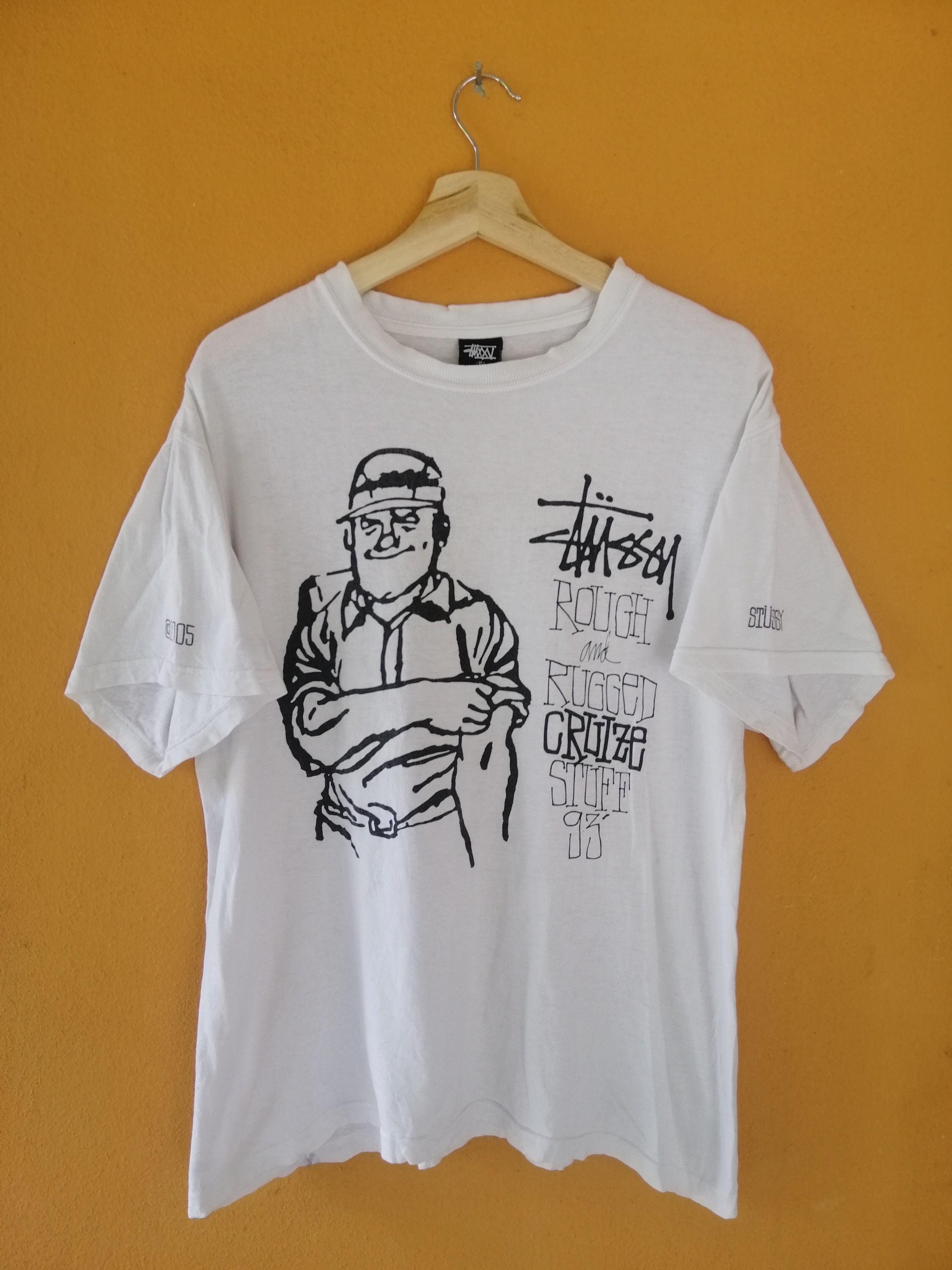 Stussy Vintage Stussy XXV Rough and Rugged Tee Size US M / EU 48-50 / 2 - 1 Thumbnail