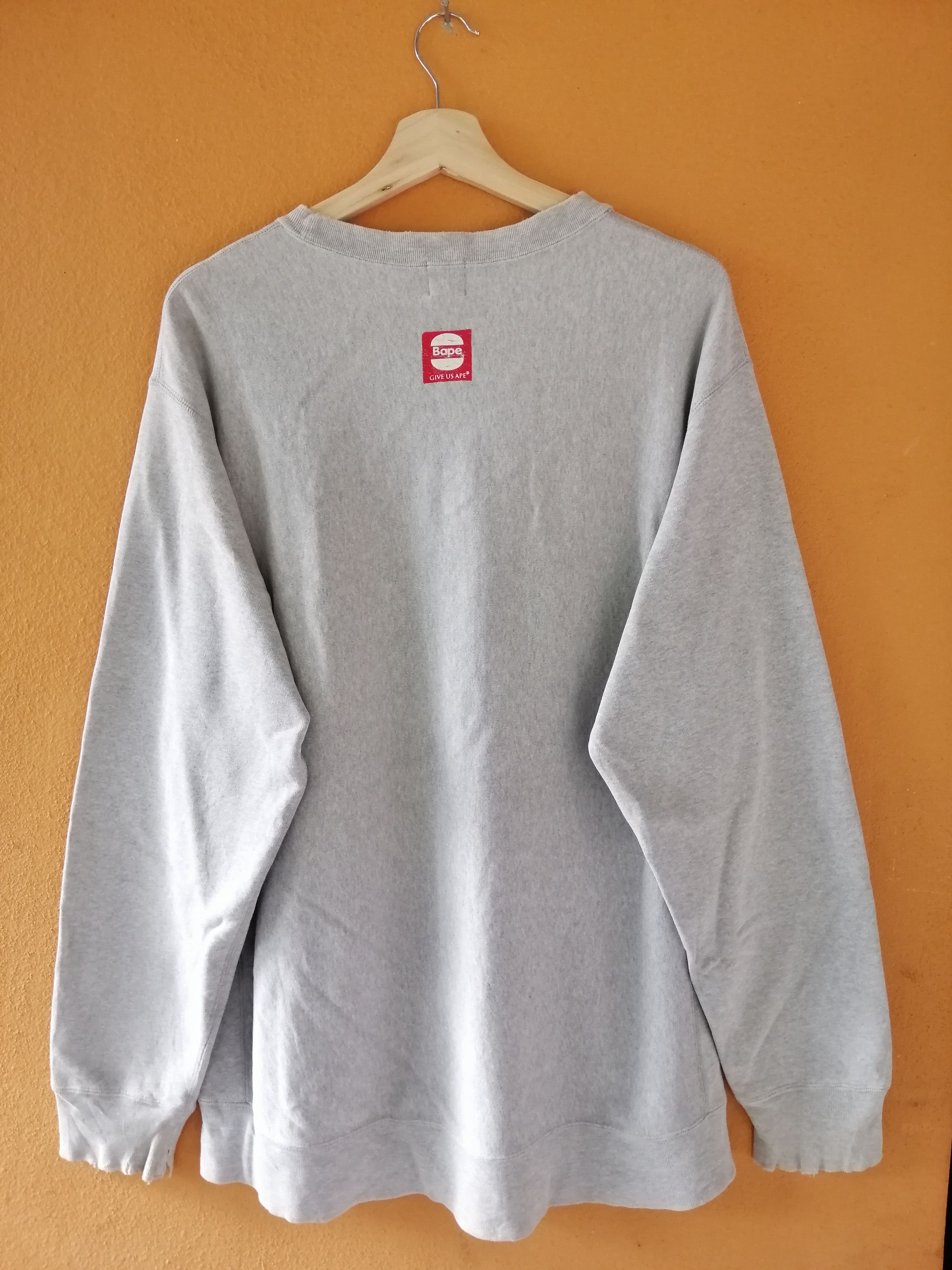 Bape Vintage BAPE General Sweatshirt B15 Size US L / EU 52-54 / 3 - 3 Thumbnail