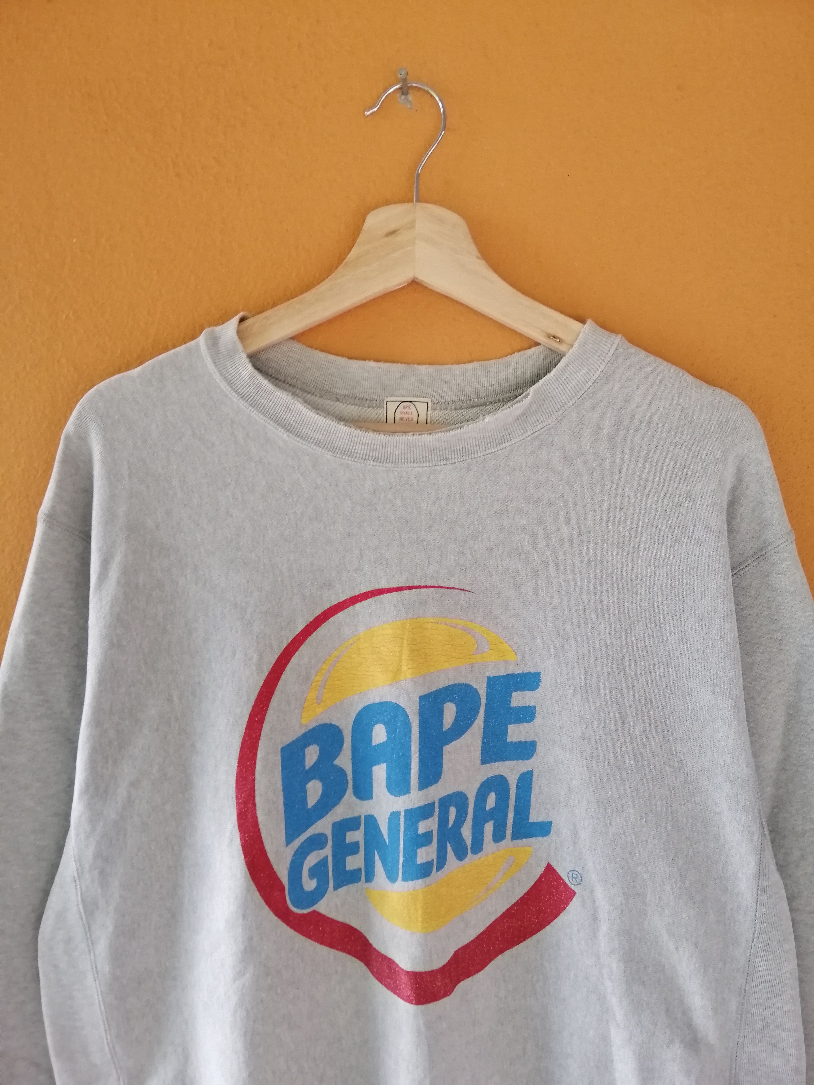 Bape Vintage BAPE General Sweatshirt B15 Size US L / EU 52-54 / 3 - 2 Thumbnail