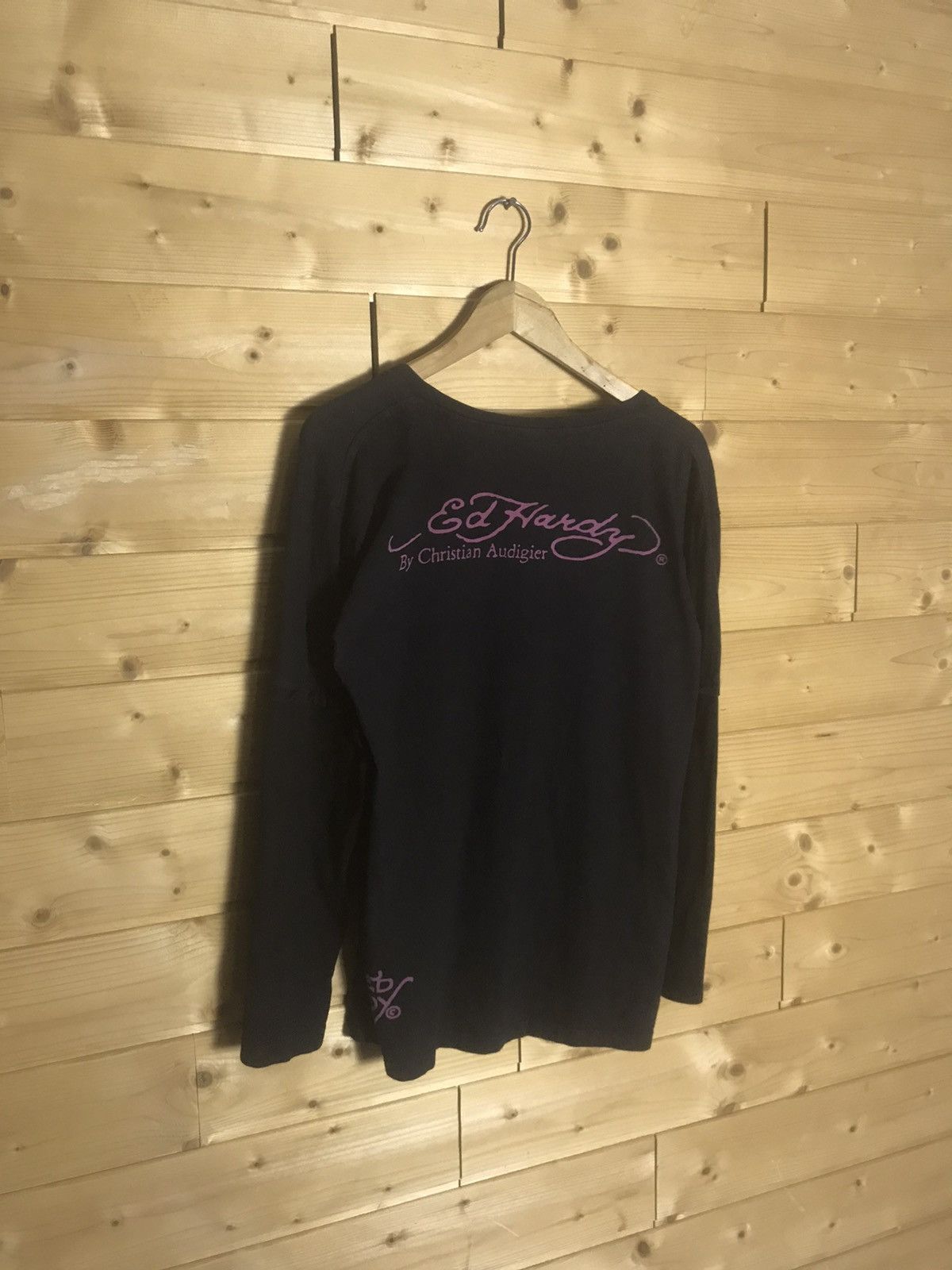 Ed Hardy × Vintage Vintage Ed Hardy long sleeve shirt Size US M / EU 48-50 / 2 - 14 Thumbnail