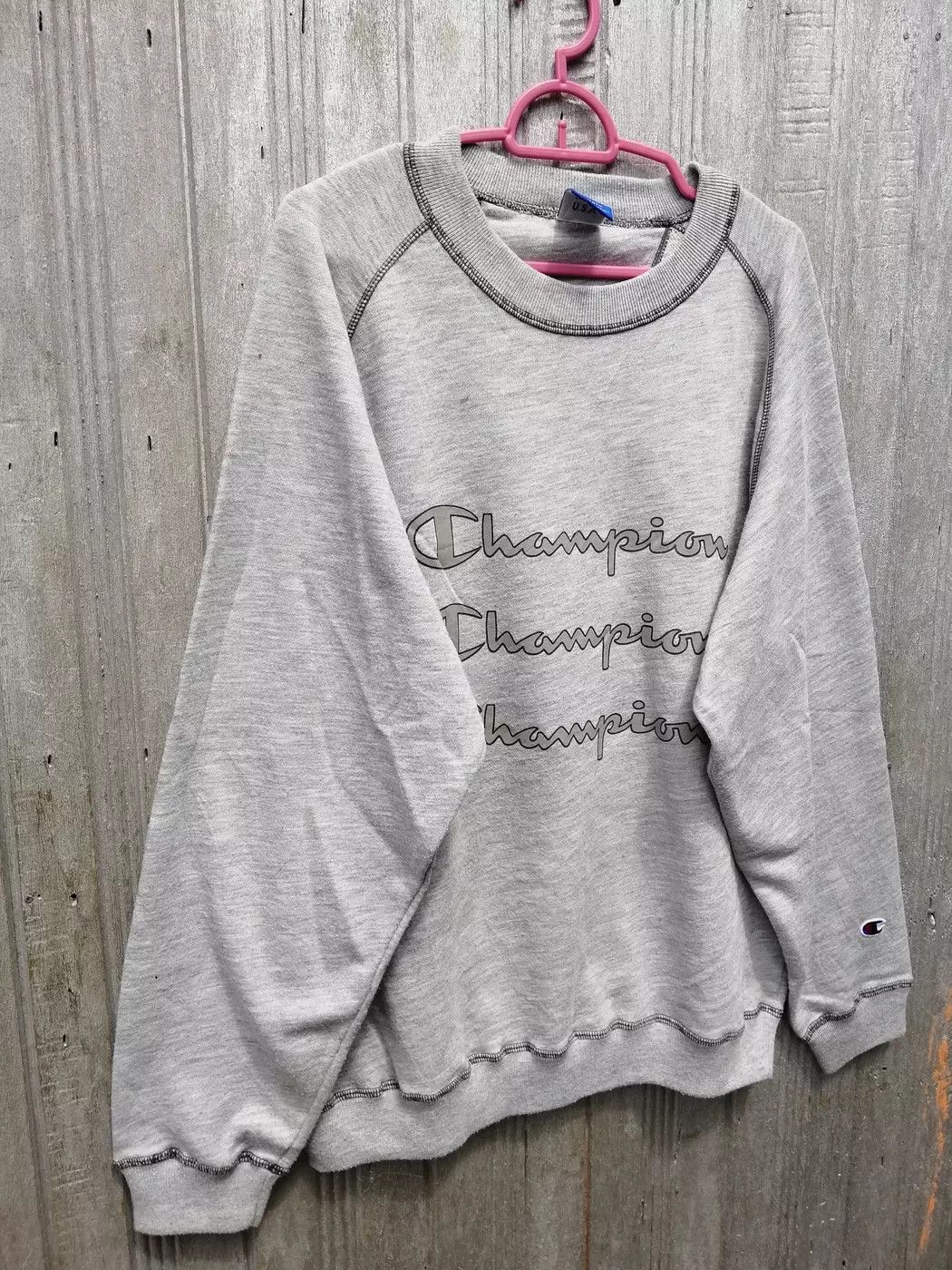 Champion Vintage Champion Athletic Apparel triple logo B13 Size US L / EU 52-54 / 3 - 8 Thumbnail