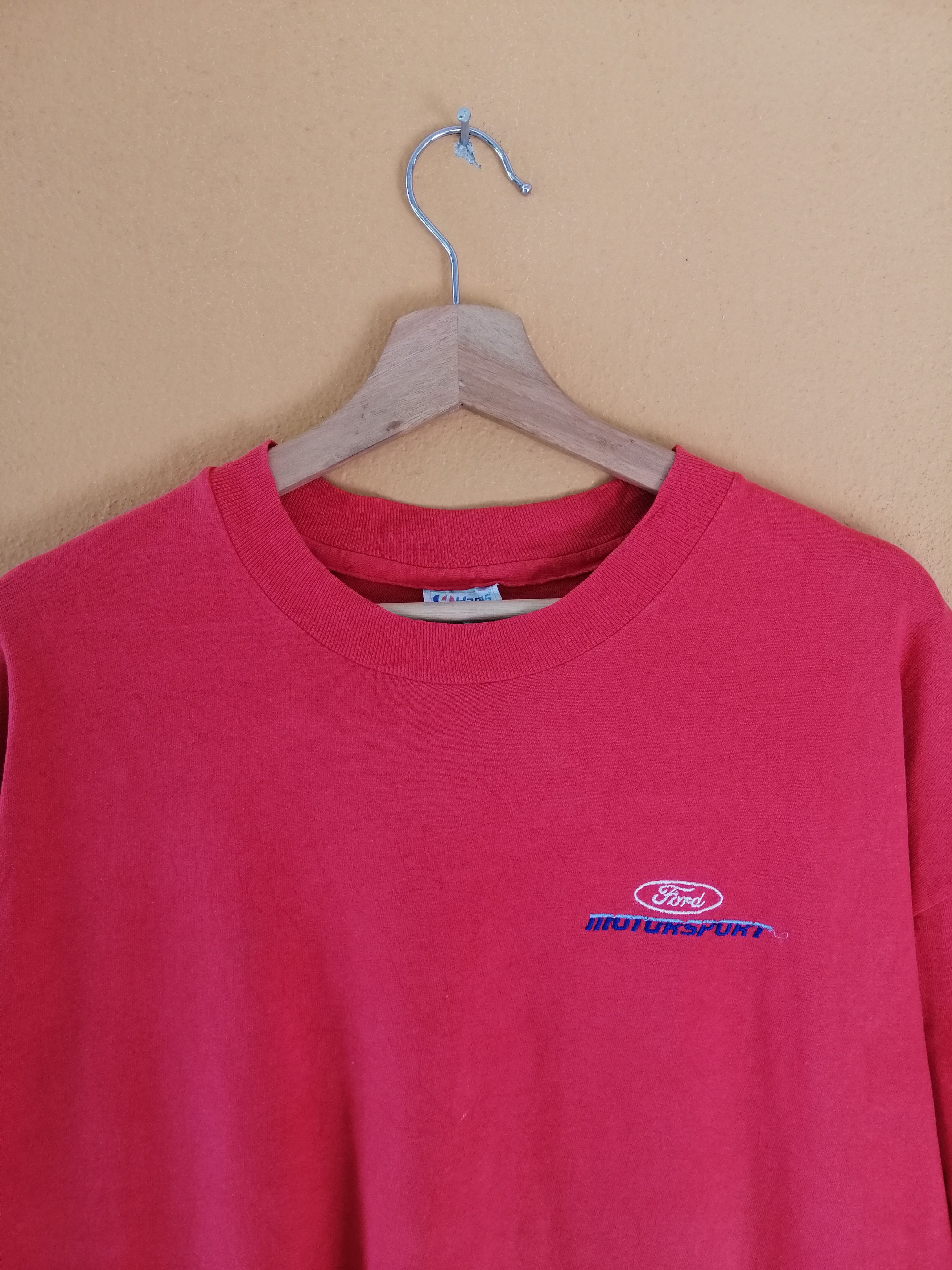 Ford Vintage 90s FORD MotorSport Small Logo Tshirt Size US L / EU 52-54 / 3 - 1 Thumbnail