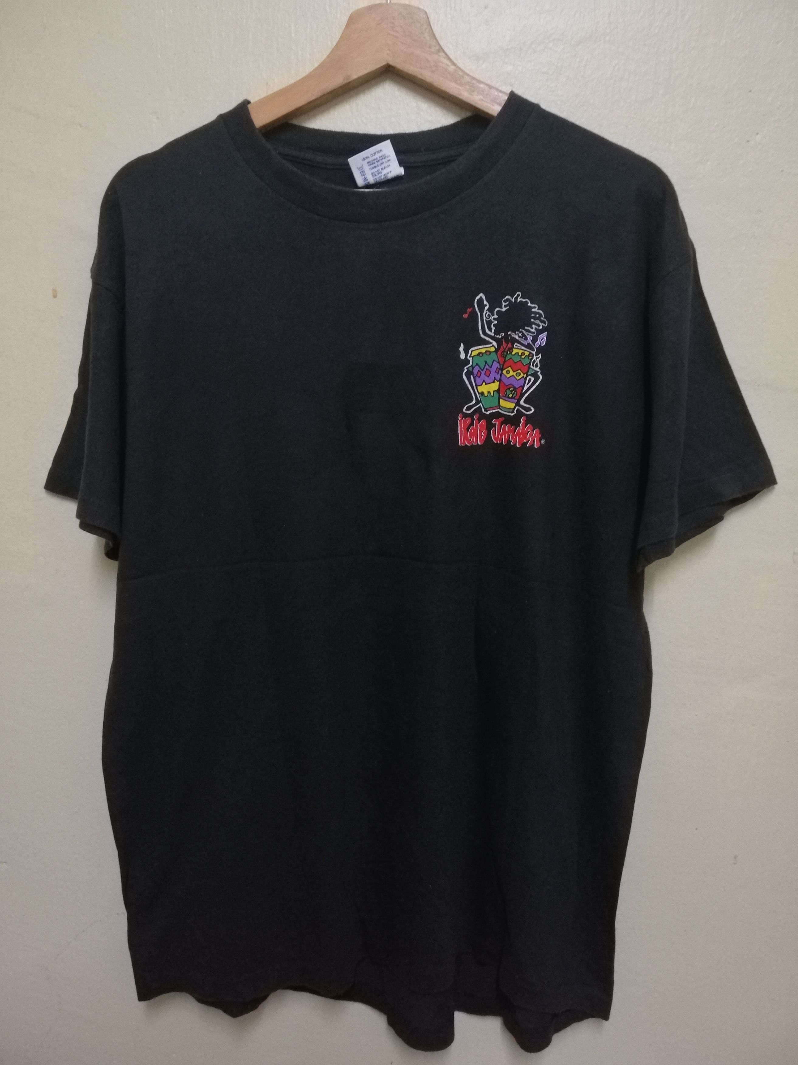 Band Tees Vintage 90s IRIE JAMAICA World Peace Size L Size US L / EU 52-54 / 3 - 3 Thumbnail