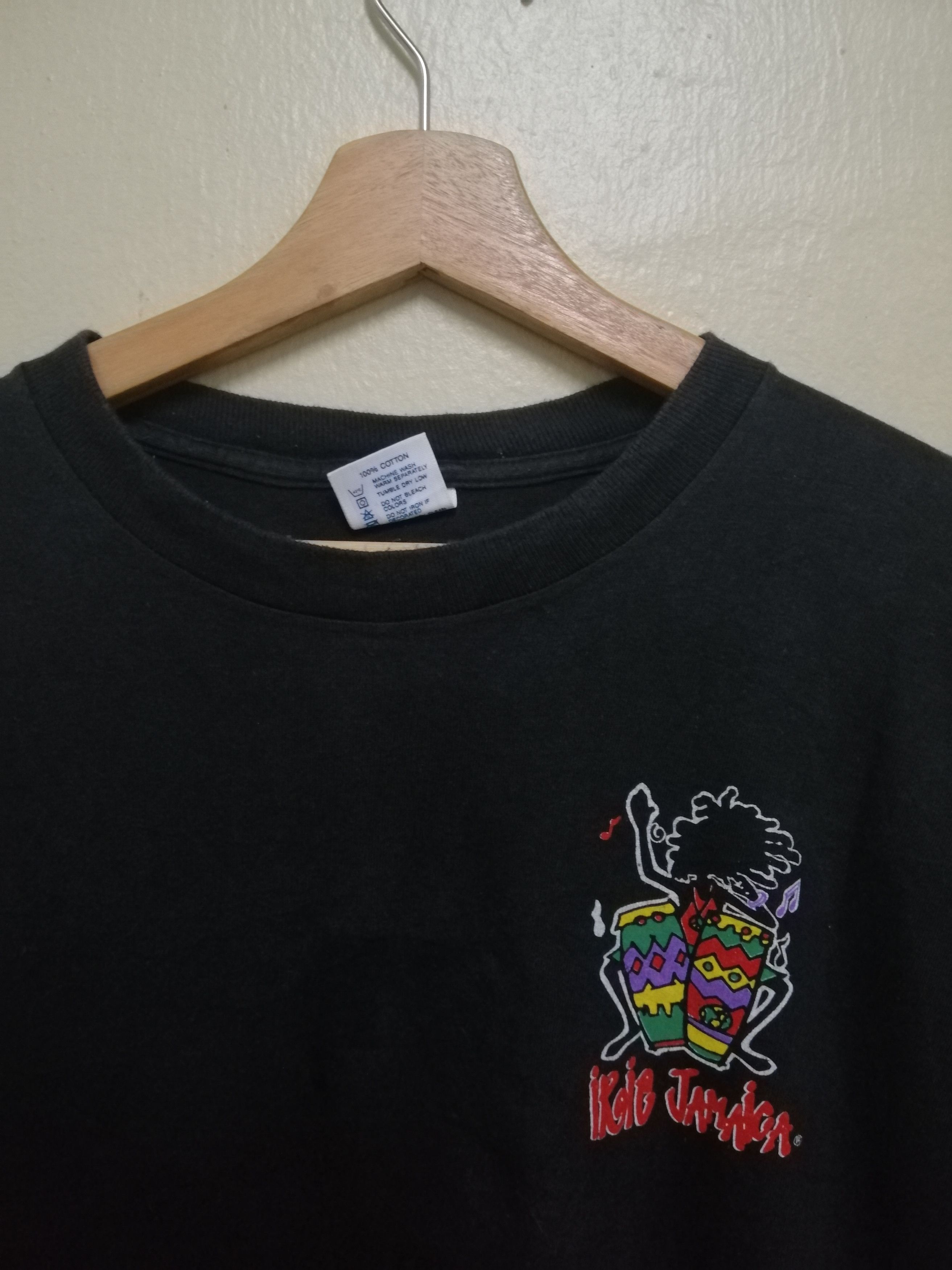 Band Tees Vintage 90s IRIE JAMAICA World Peace Size L Size US L / EU 52-54 / 3 - 4 Thumbnail