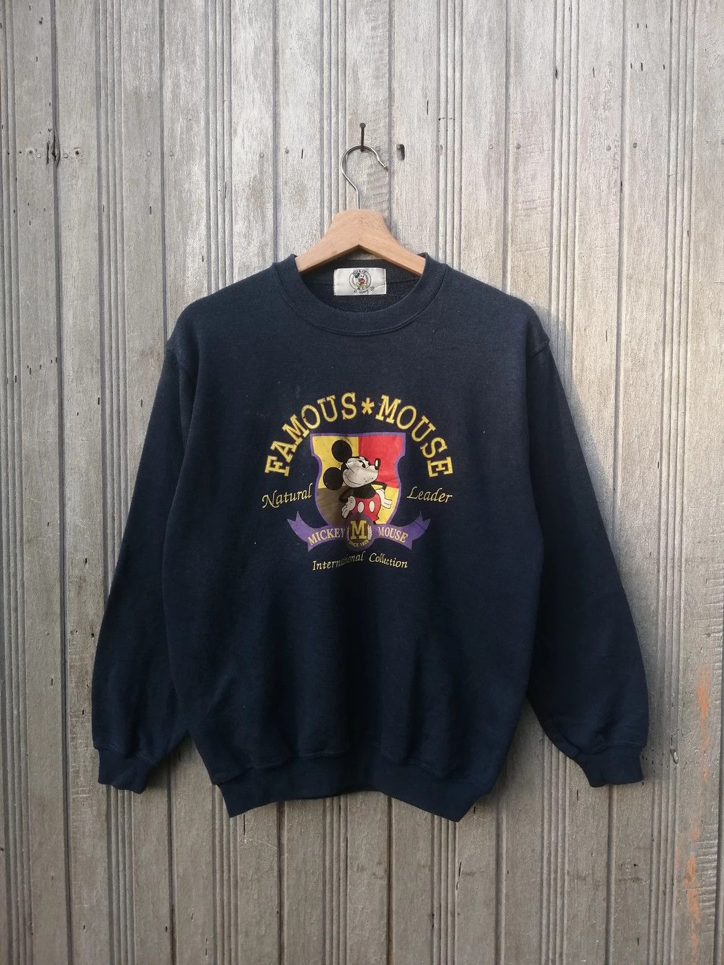 Disney × Mickey & Co. × Mickey Mouse Vintage Mickey Mouse sweatshirt B27 Size US M / EU 48-50 / 2 - 1 Thumbnail