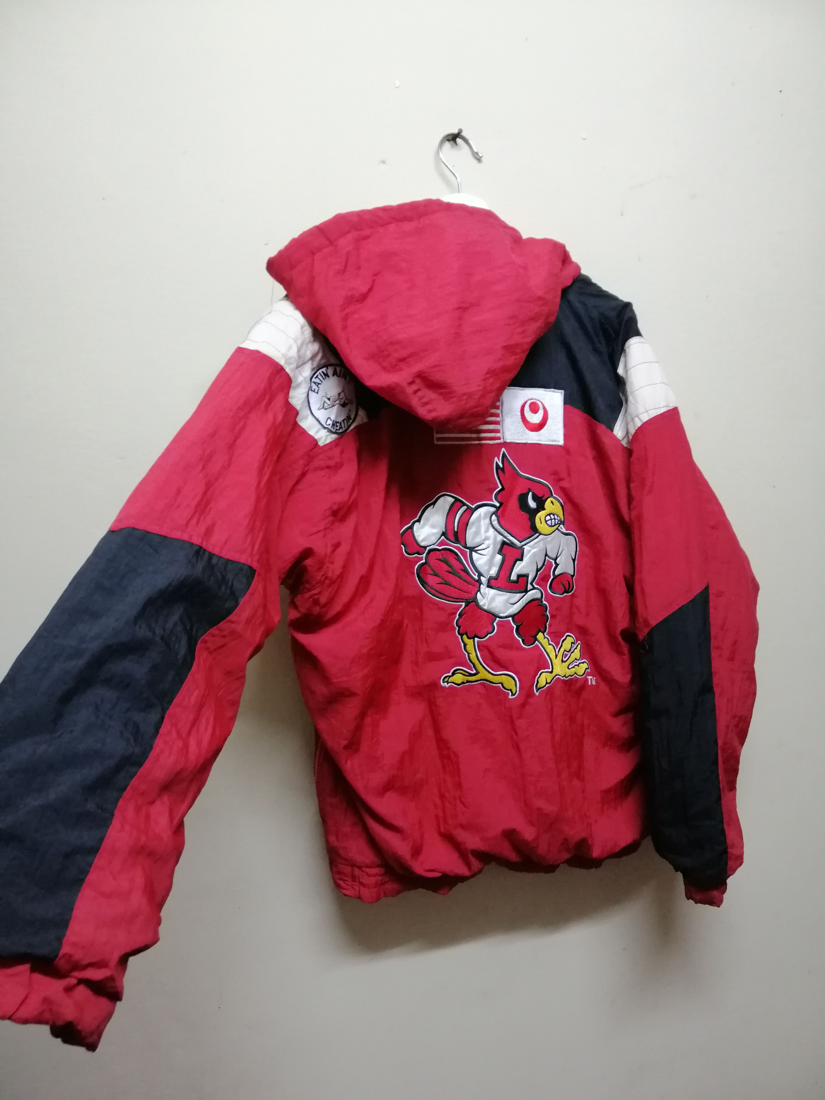 STARTER, Jackets & Coats, Vintage Starter Louisville Cardinals Bomber  Jacket Size Medium