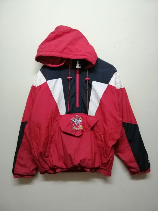 Louisville Cardinals: 1990's Starter Fullzip Windbreaker Jacket (M