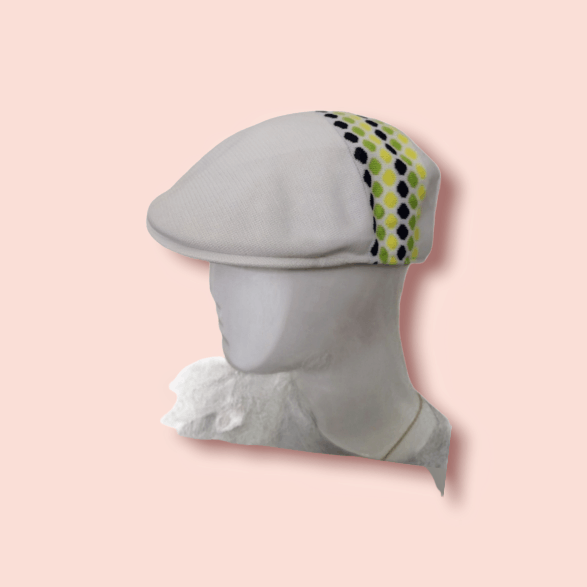 Kangol × Vintage VINTAGE KANGOL BLUE, WHITE BARETTA Size ONE SIZE - 3 Thumbnail